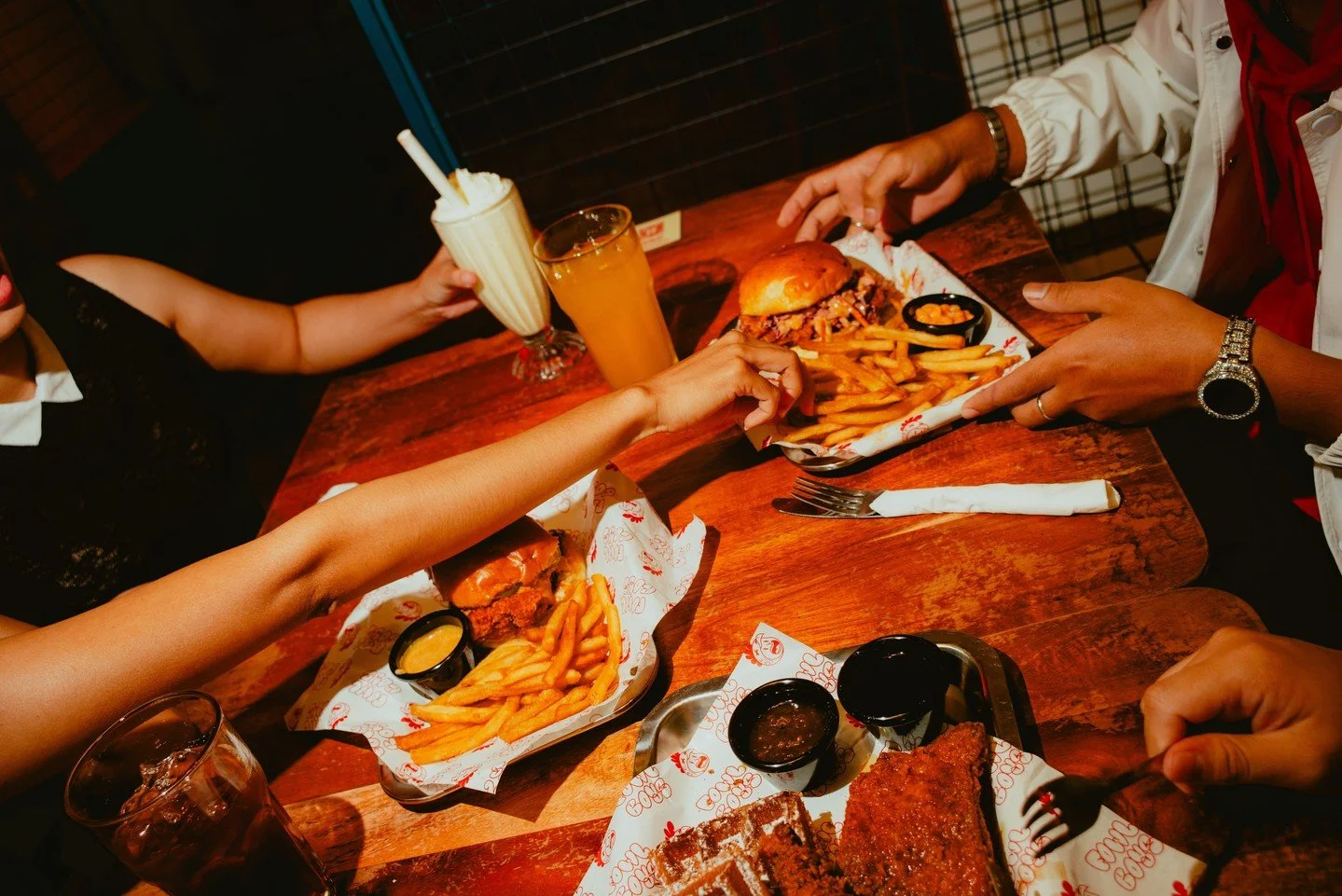 You said you&rsquo;re not hungry&hellip; then why are your hands in my fries 😤🍟