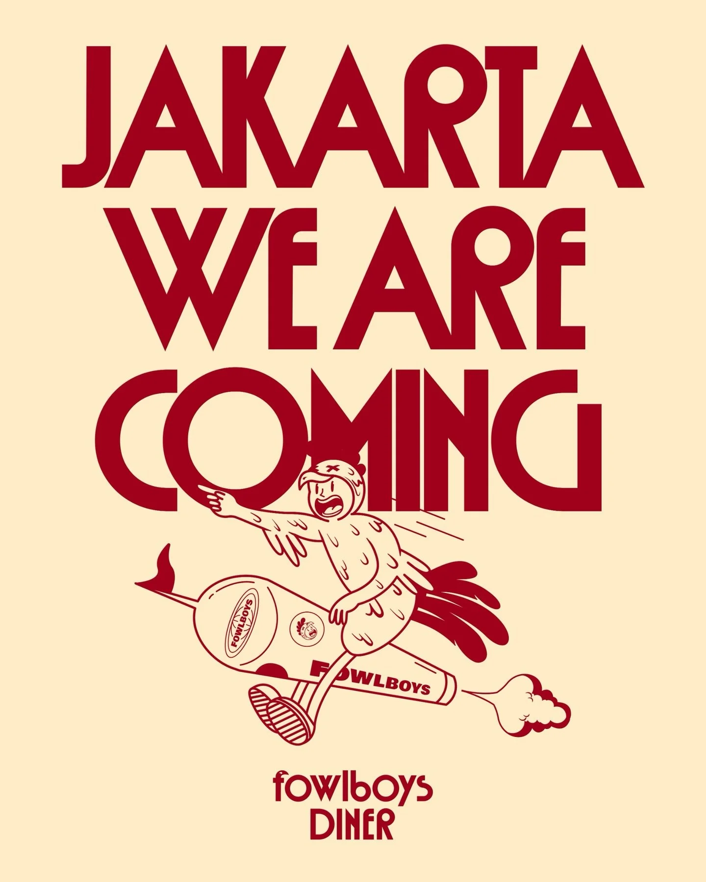 HELLO JAKARTA!!

Our first pop up beyond our borders&hellip;

Taking inspiration from our gracious host,
We&rsquo;re re-calibrating our classics with 
thoughtful, locally sourced ingredients,
And presenting them for the first time

At @space_availabl