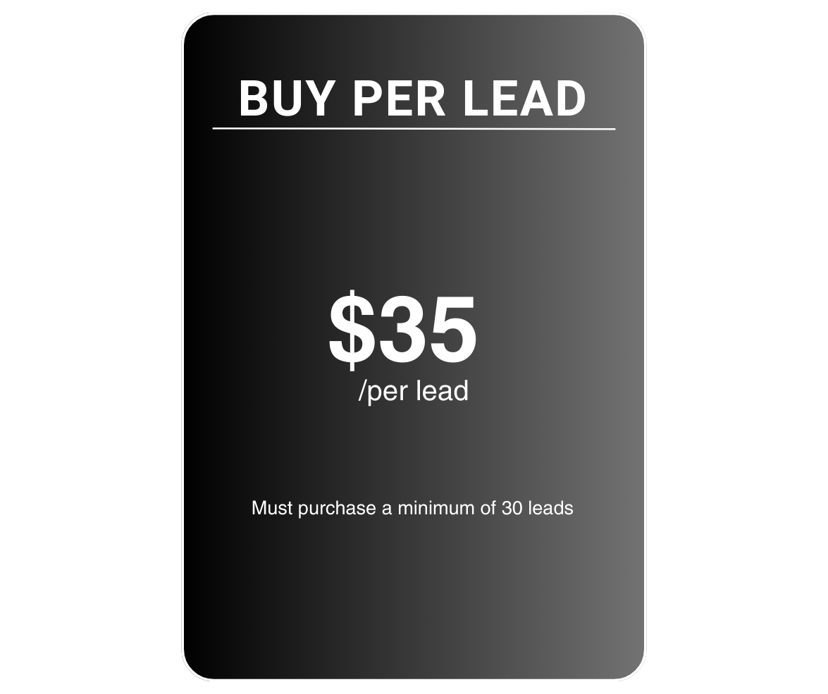 Buy Per Lead