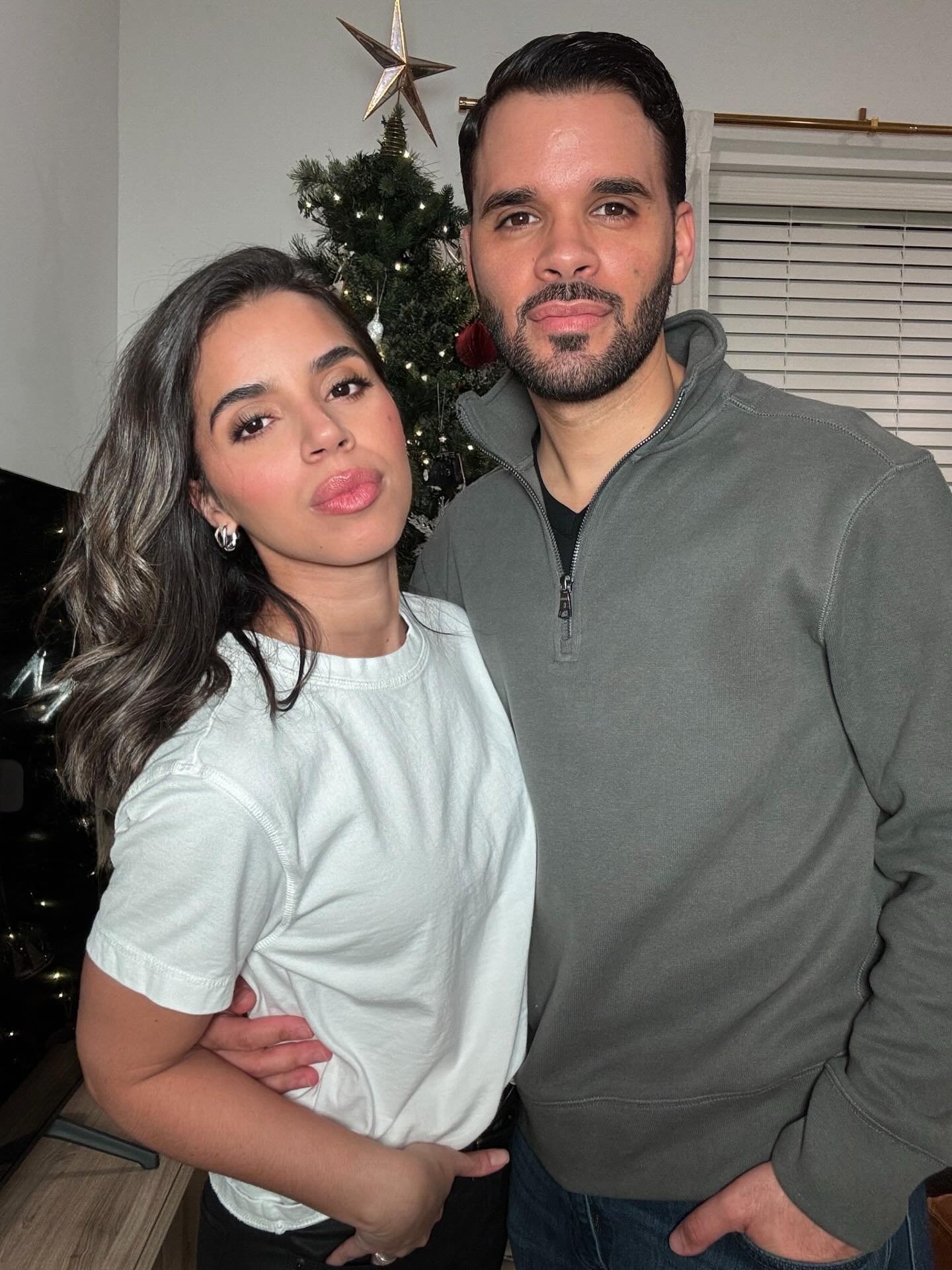 Mom and Dad #therealsanta 🎅🏼🤶🏽