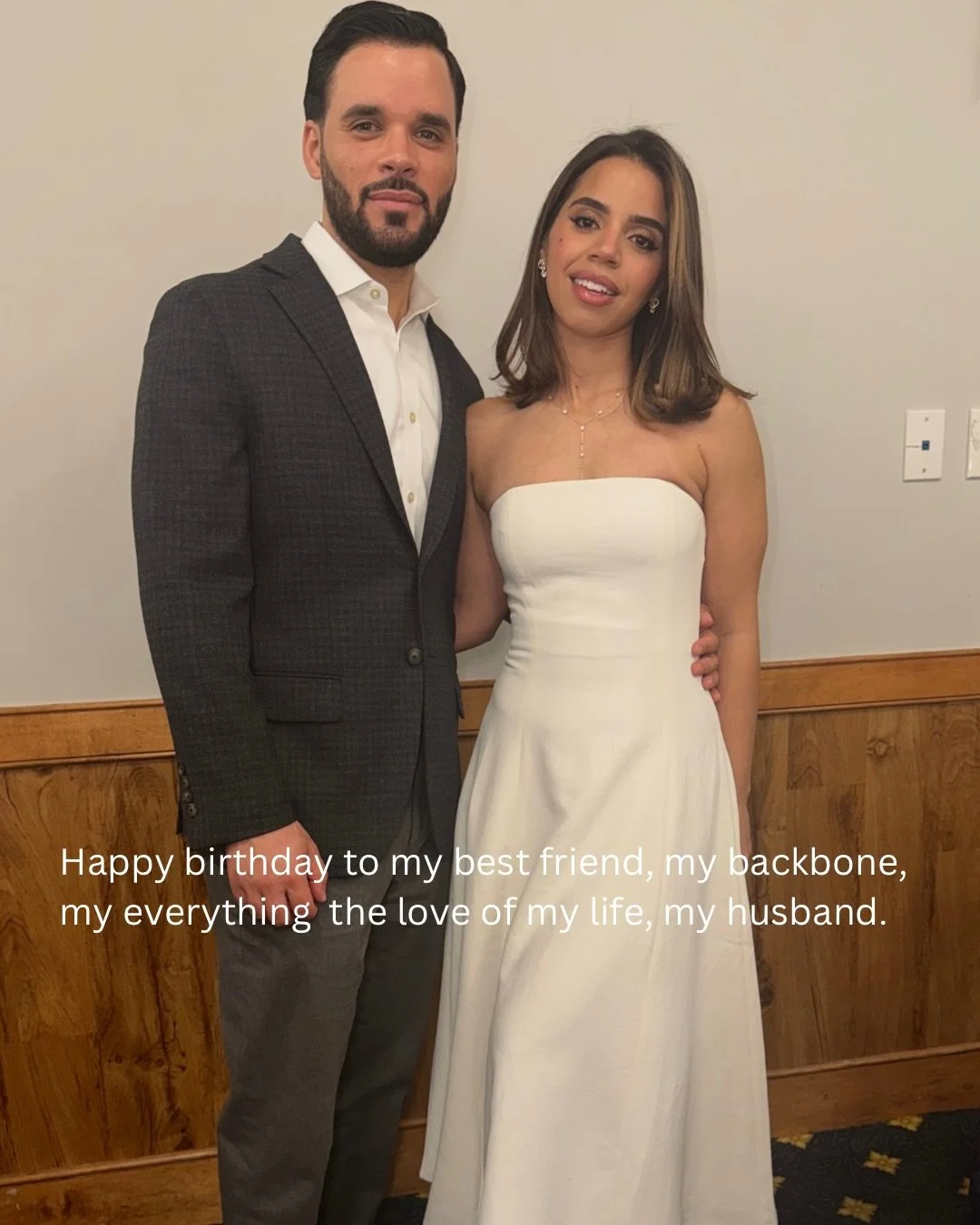 Cheers to another year of life. May this year bring you health, wealth, happiness, and everything you deserve and more. Love you. 🤍🎂