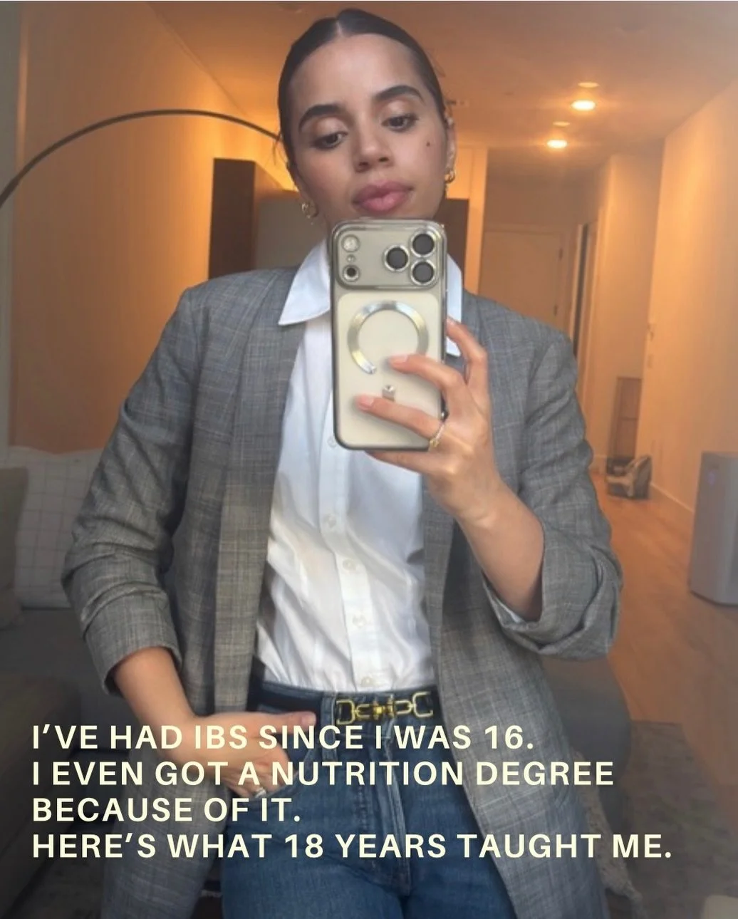 Something I wish someone told me earlier about gut health.

I spent years focusing only on food.
Diets. Supplements. Restrictions.

But the real shift happened when I started working on my nervous system.

Healing my gut meant learning how to calm my