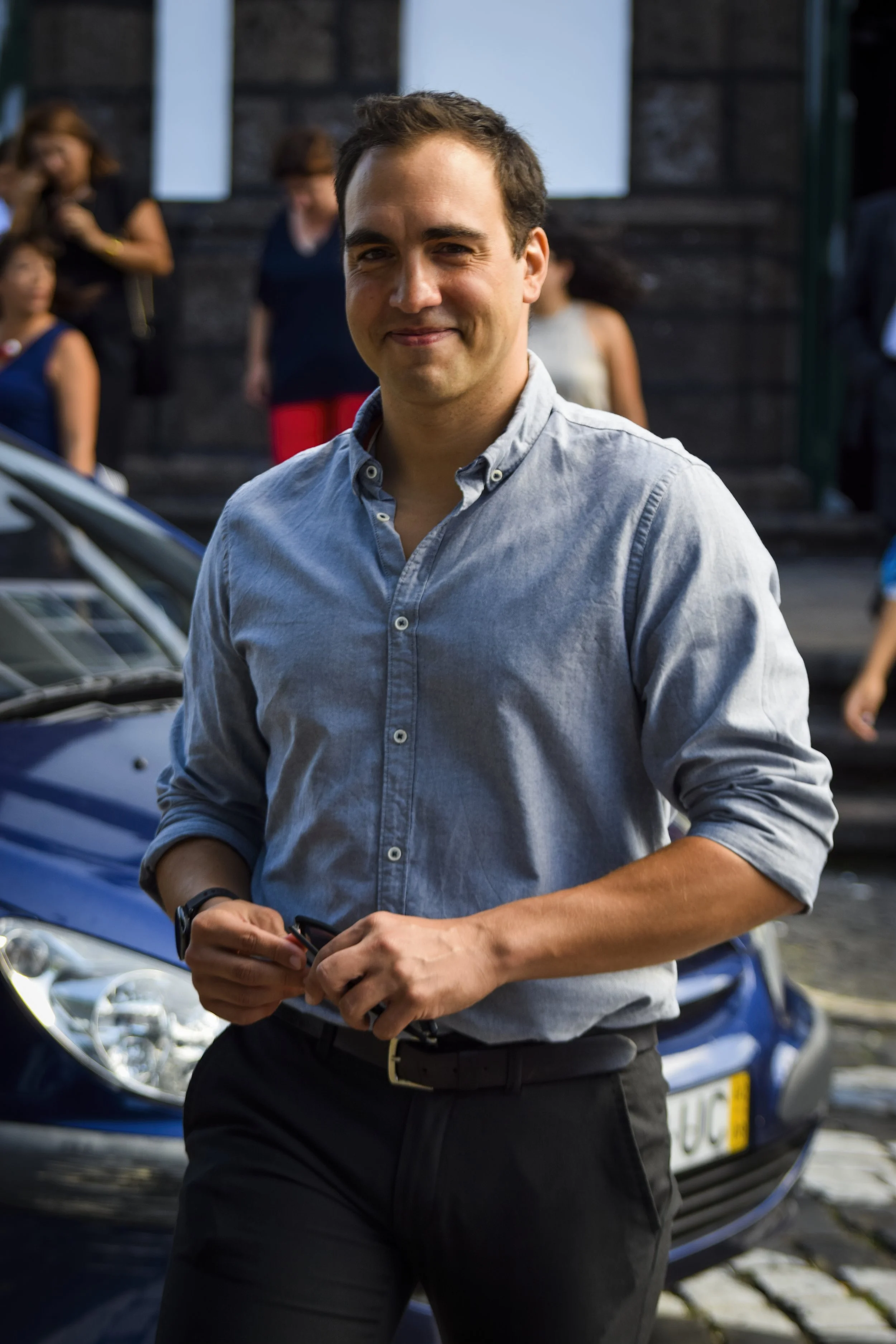 Azores photographer Hugo Mendes in São Miguel Island during a private photo tour