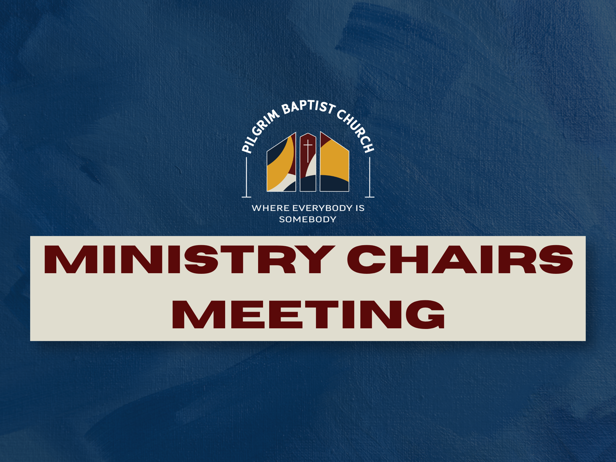 Ministry Chairs Meeting