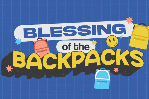 Blessing of the backpacks
