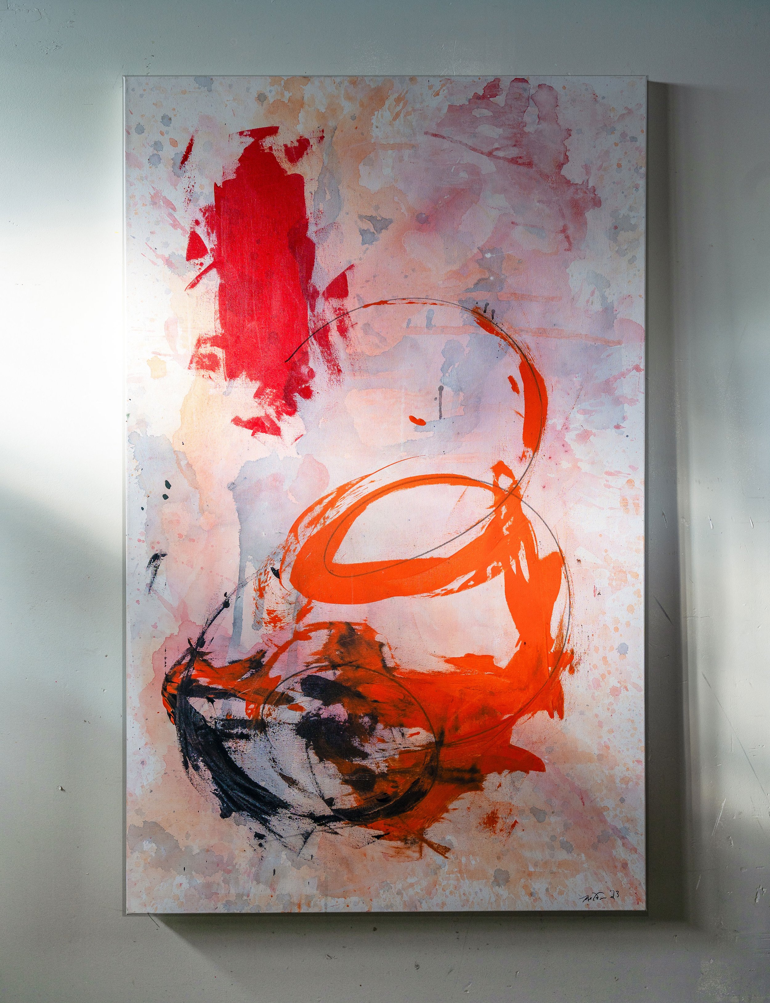 Walking Through My Dreams - 30" x 48" - $1100