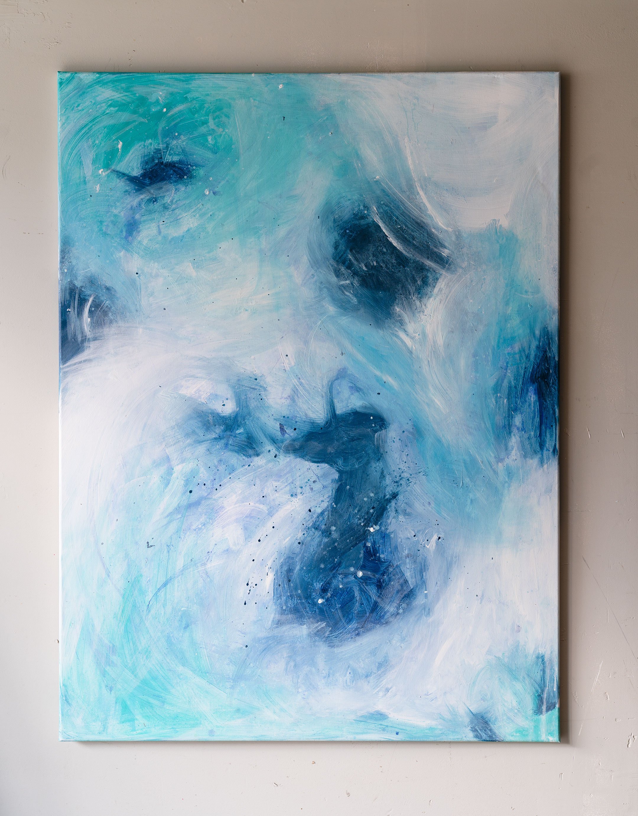 Deep Sea - 30" x 48" - $900