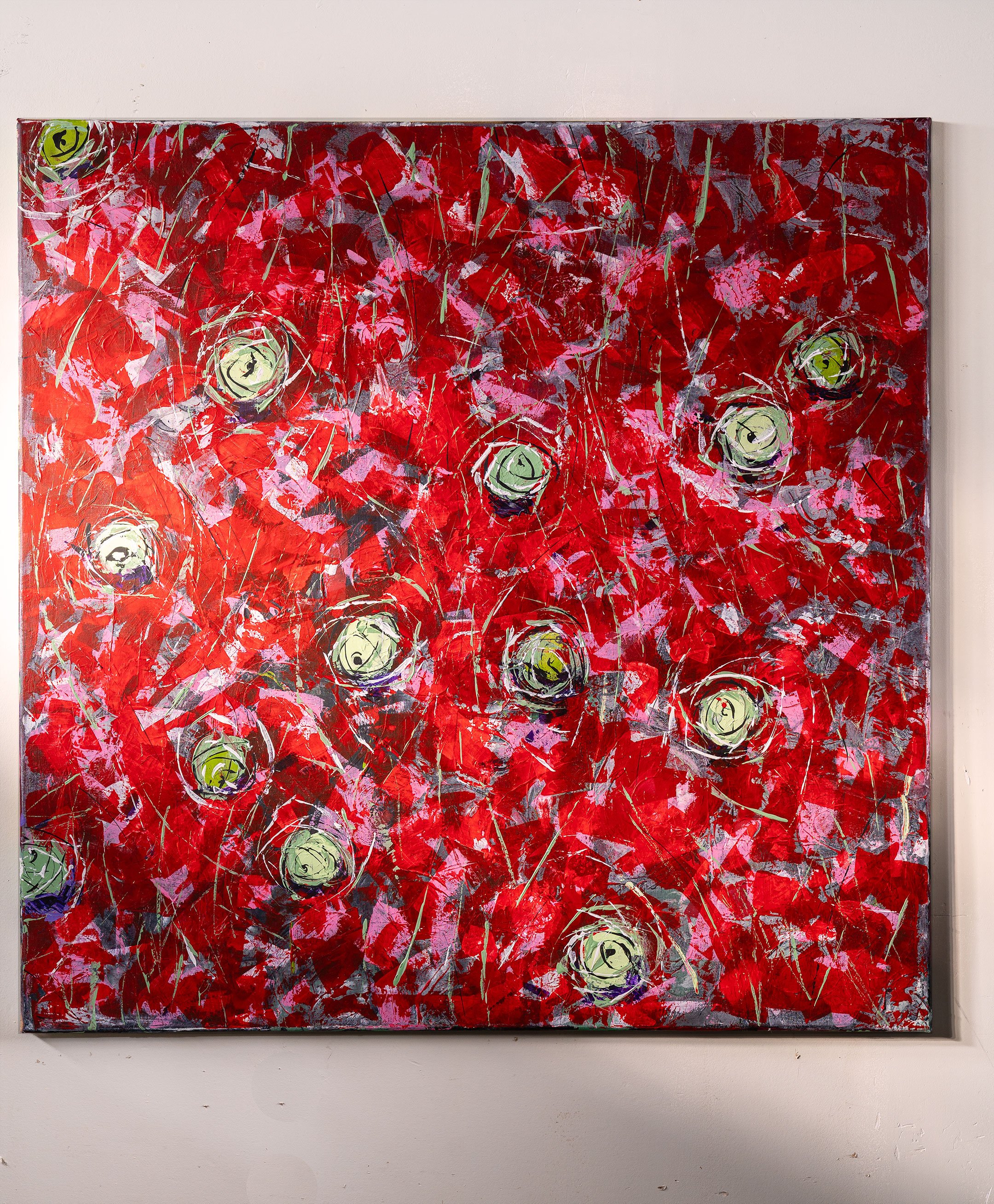 Red - 36" x 36" - $800