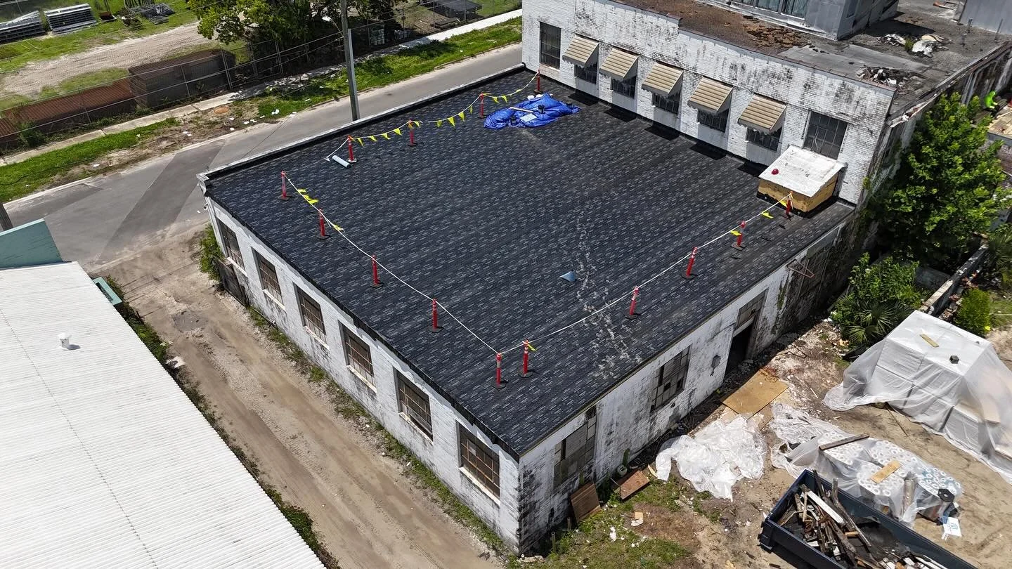 new roof incoming, step by step &bull; #duvallaundry