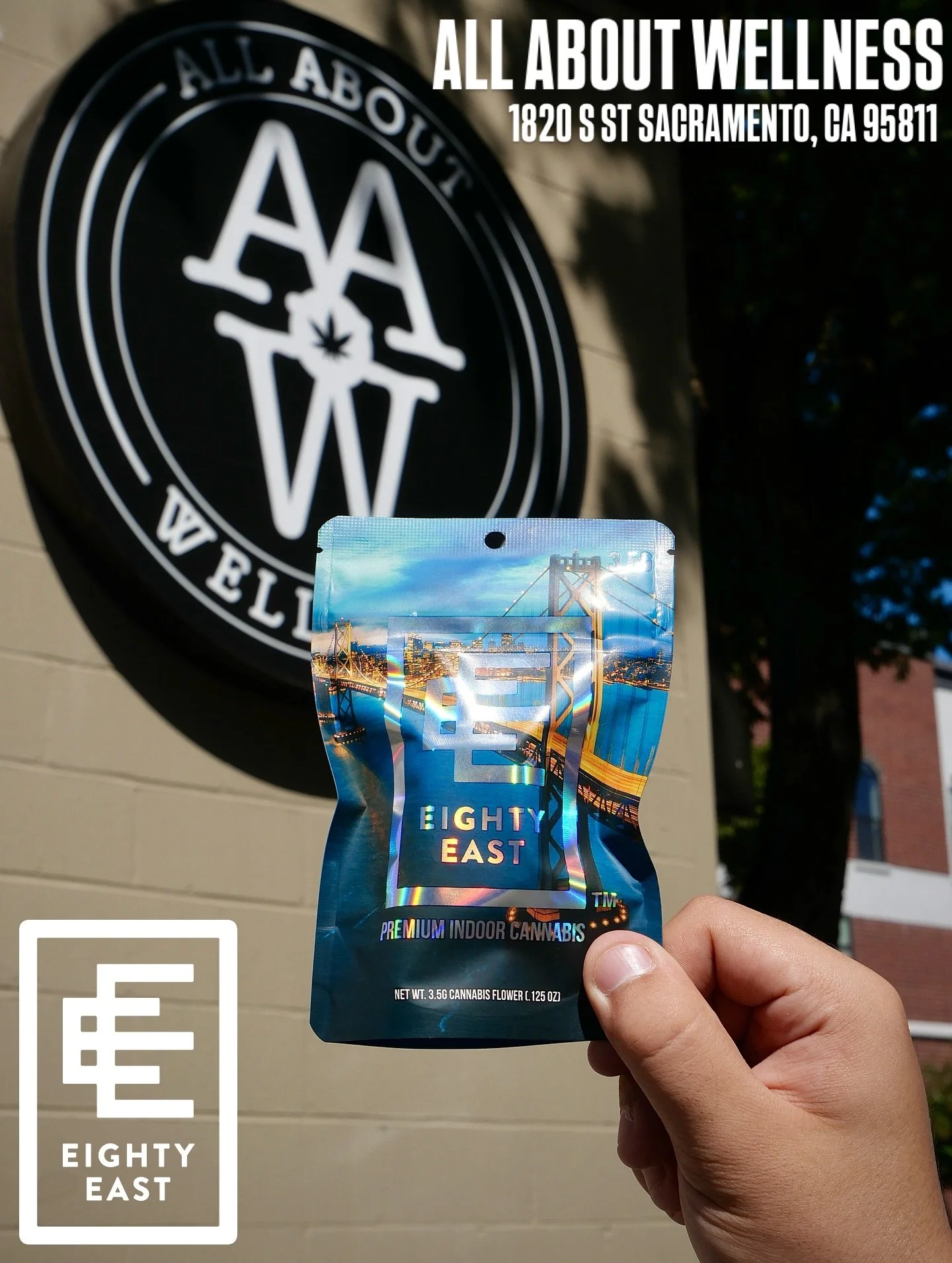 ALL ABOUT WELLNESS X EIGHTY EAST | 1820 S St Sacramento, CA 95811 💨💨