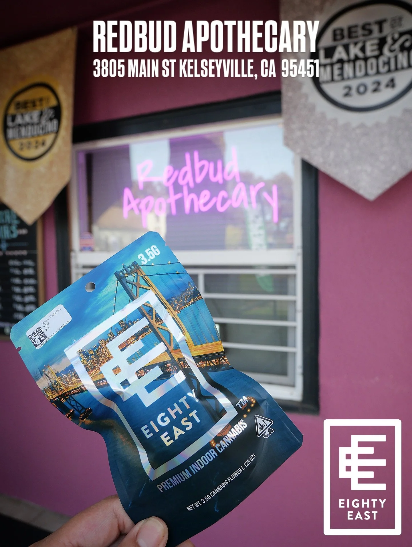 HAPPY FRIDAY | CATCH US AT REDBUD APOTHECARY IN KELSEYVILLE 📍| OPEN FROM 9AM-10PM | 3805 Main St
Kelseyville, CA  95451