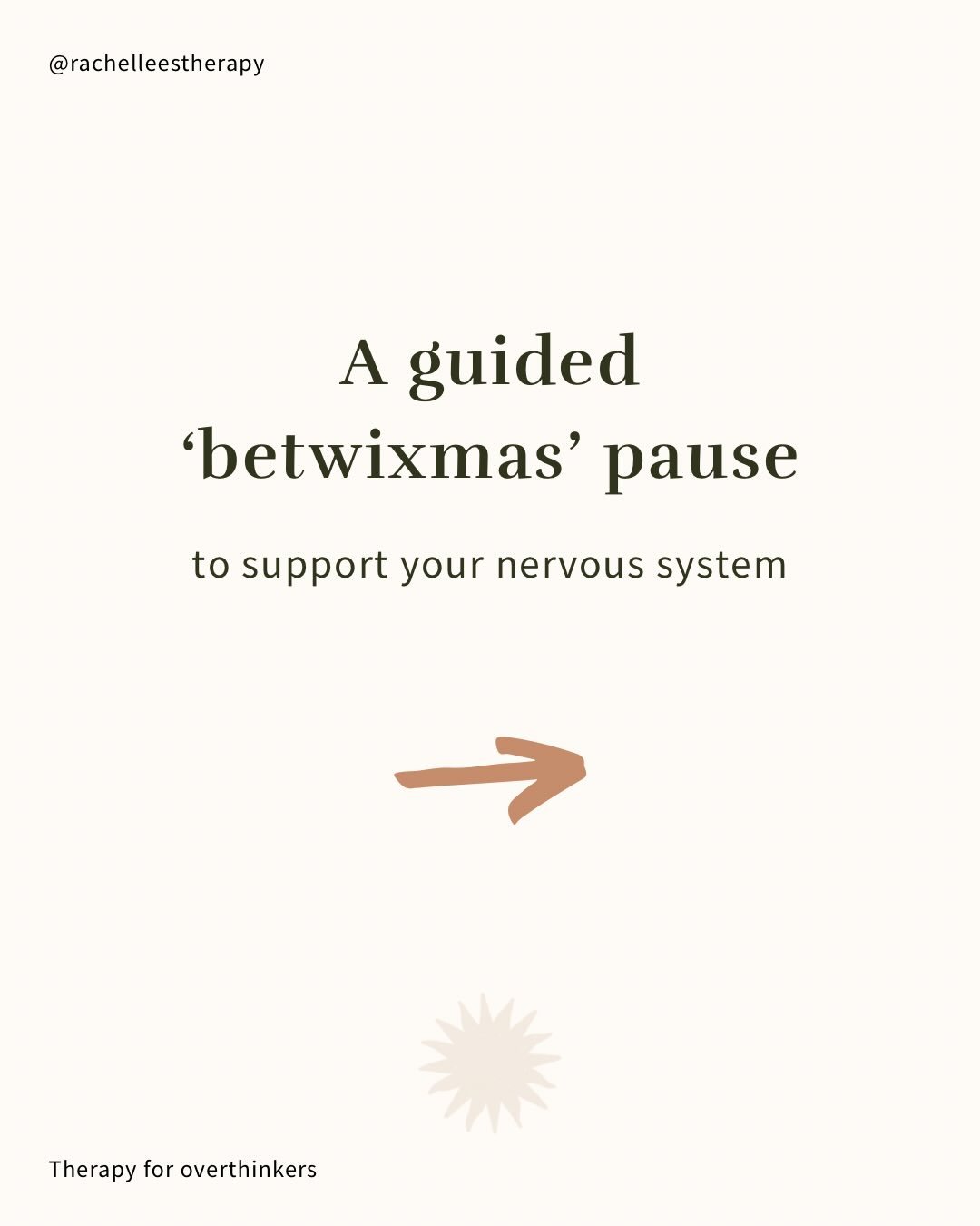 Hello everyone 👋

We&rsquo;re here! That strange betwixmas time where festivities are behind us and the new year ahead of us. For some, the residue of Christmas - which might be fraught with overwhelm, overstimulation or hard feelings - might still 