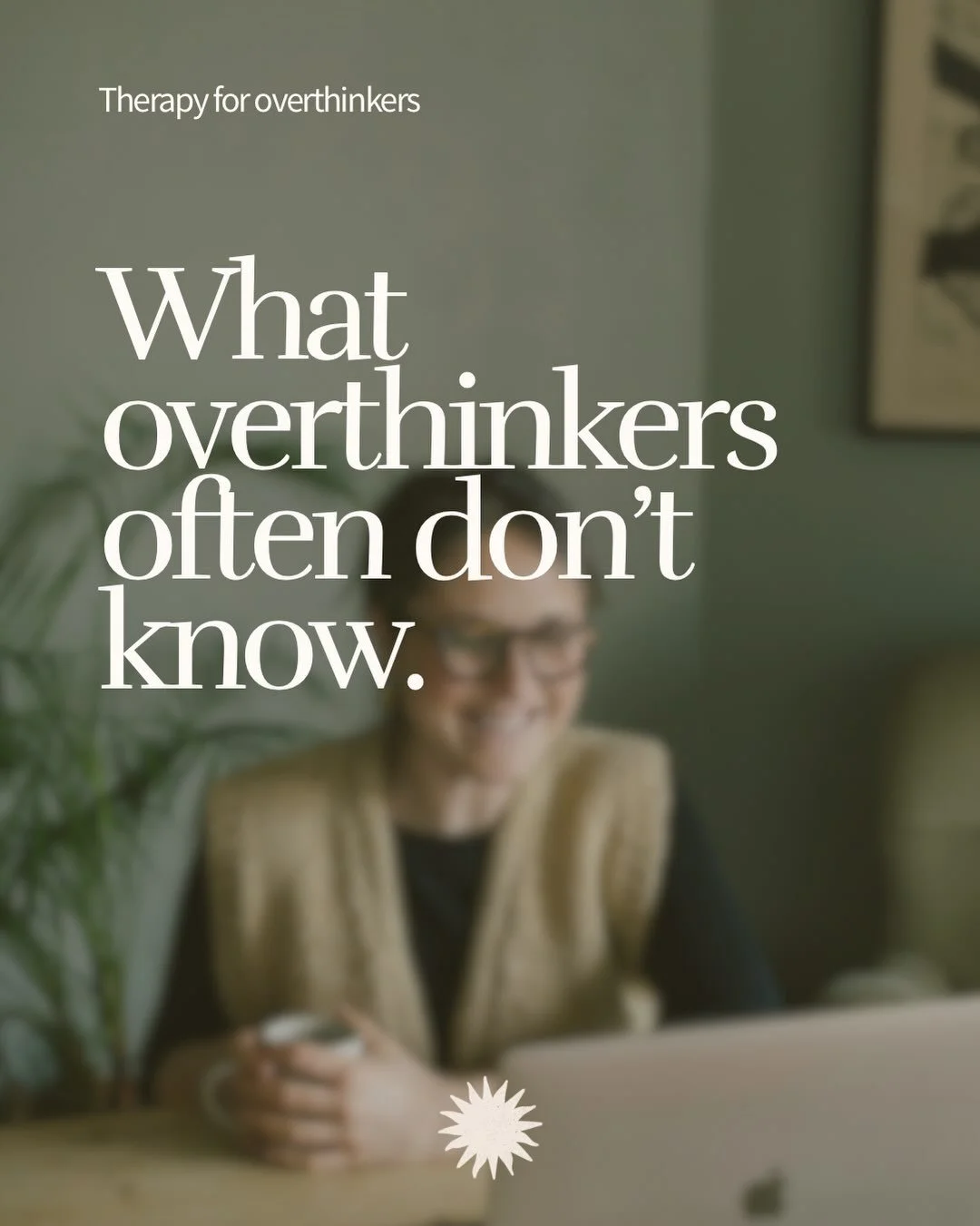 When you are utterly exhausted from constant overthinking, it&rsquo;s hard to imagine that this behaviour started as a tool to keep you safe and protect you.

Yet this is so often the case. At some point, your brain learned that being alert and think