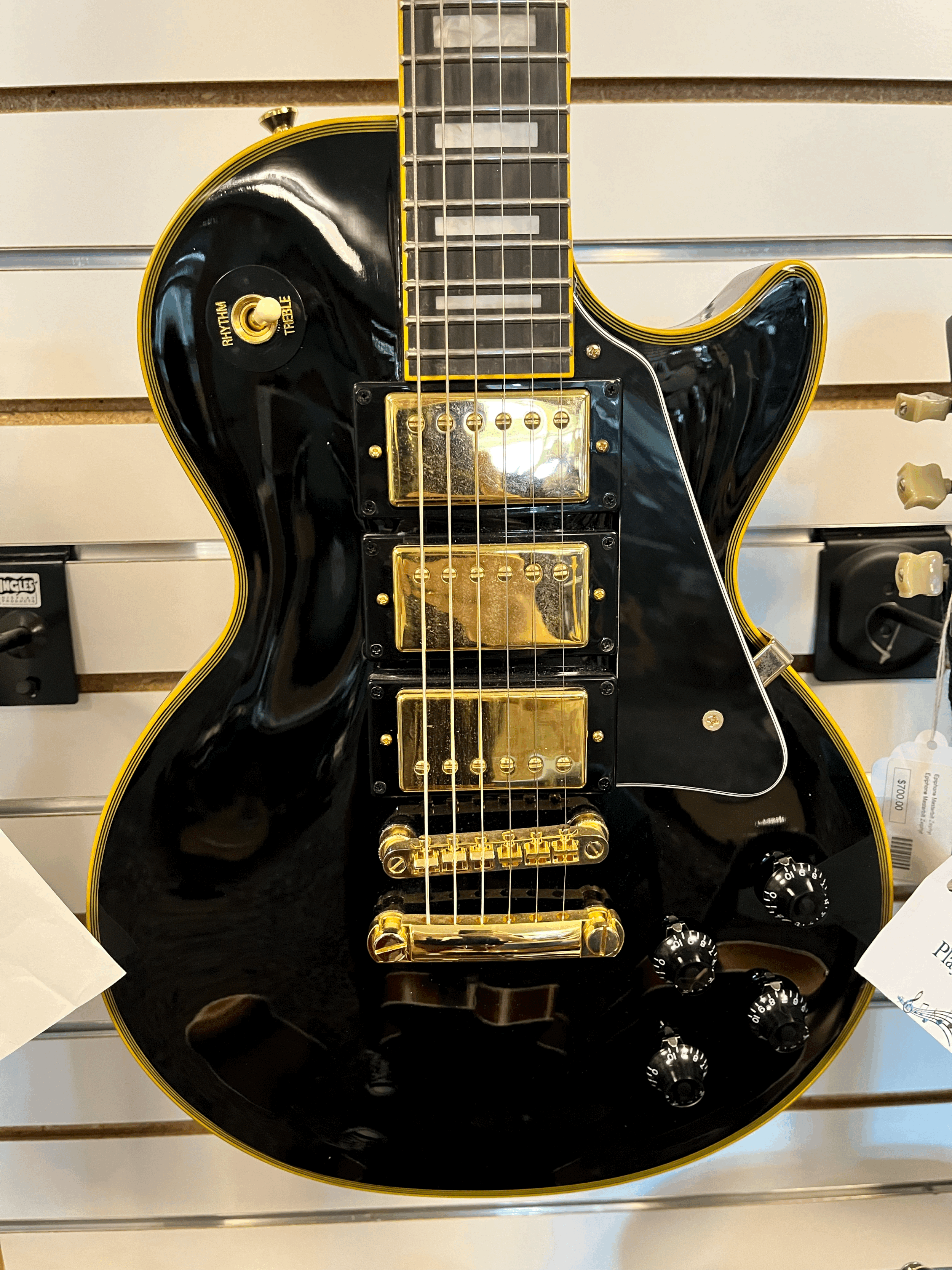 Epiphone Joe Bonamassa “Black Beauty” Les Paul Custom – w/ Hard Case