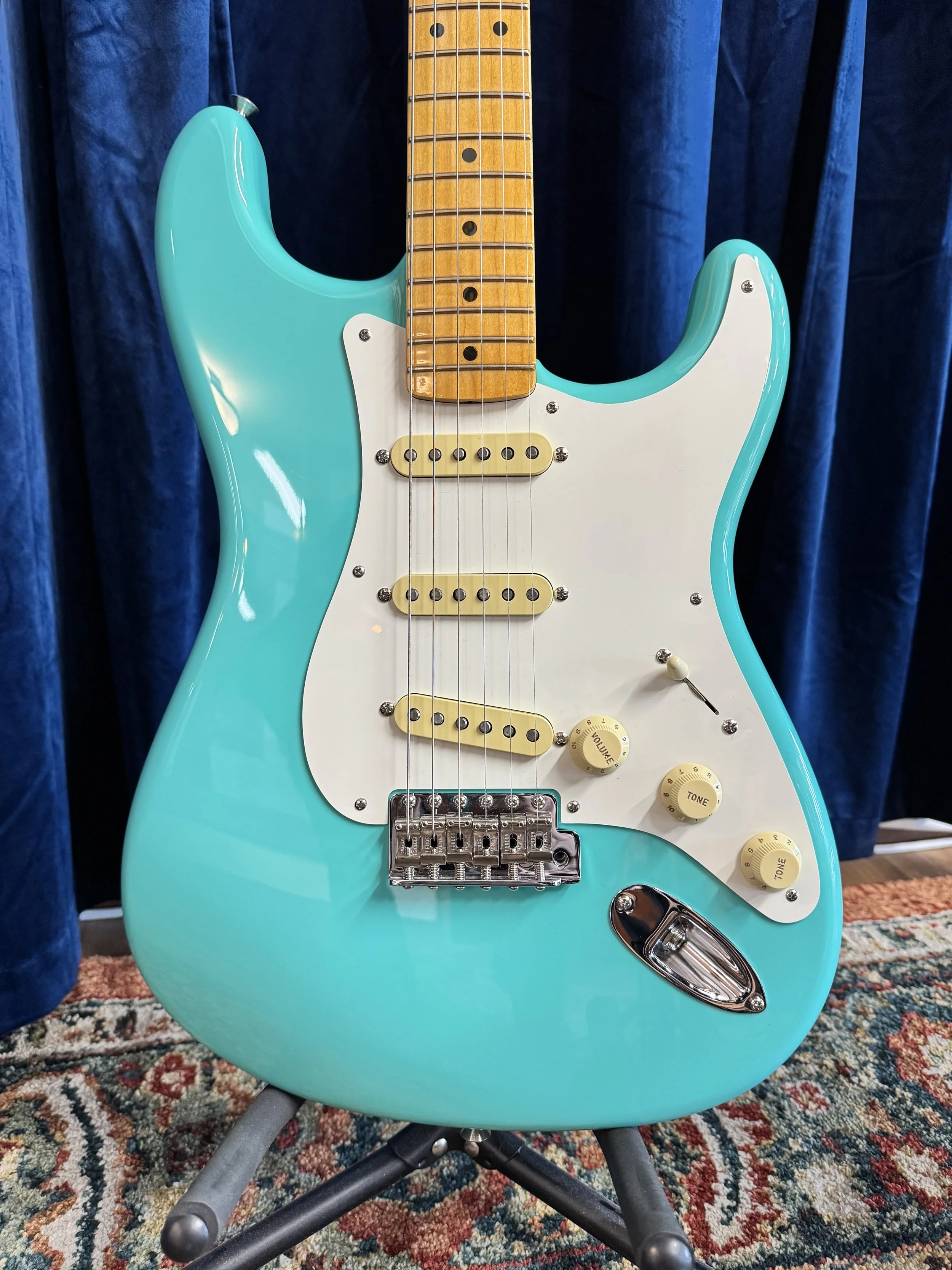 American Vintage II 1957 Stratocaster Sea Foam Green w/ Case Preowned