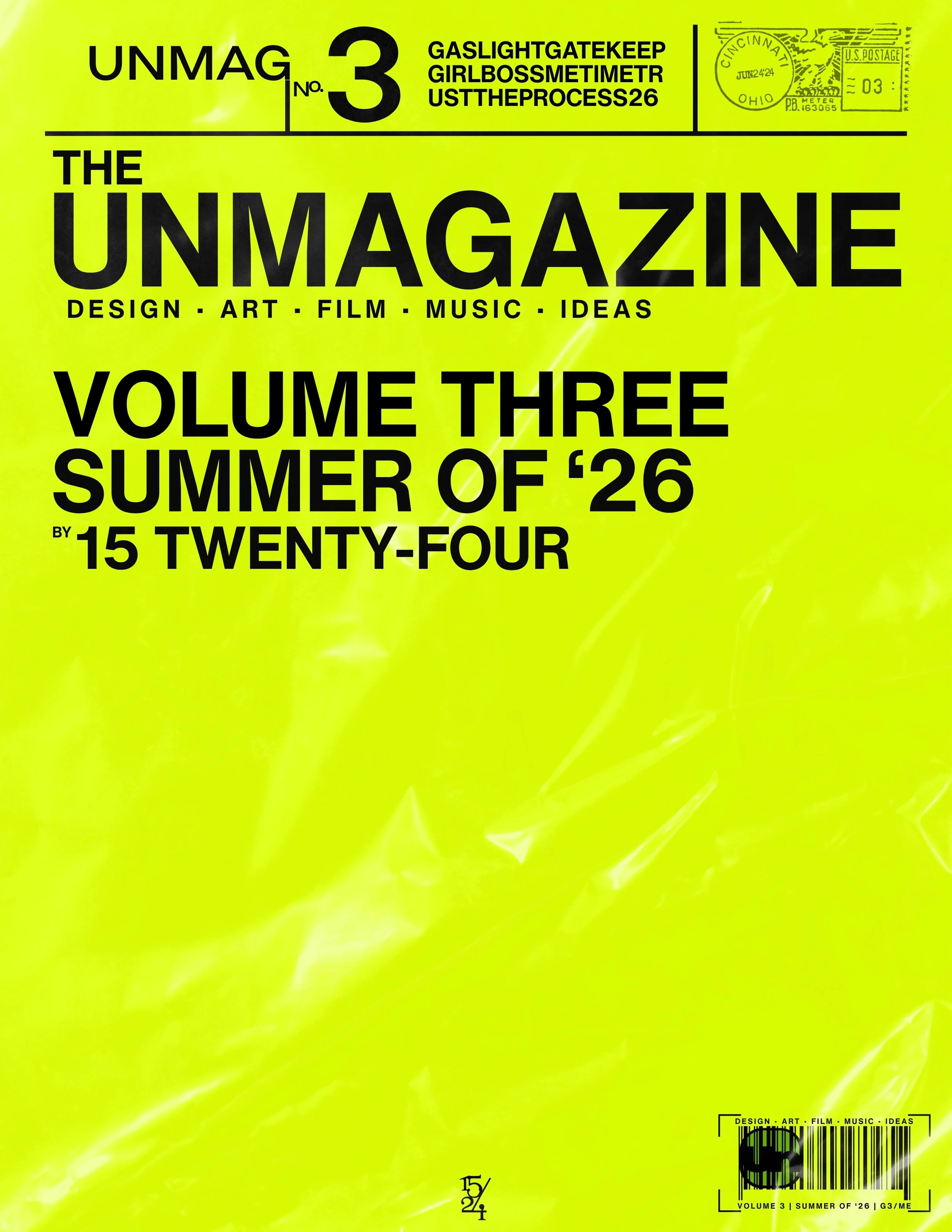 Volume 3 Summer of '26