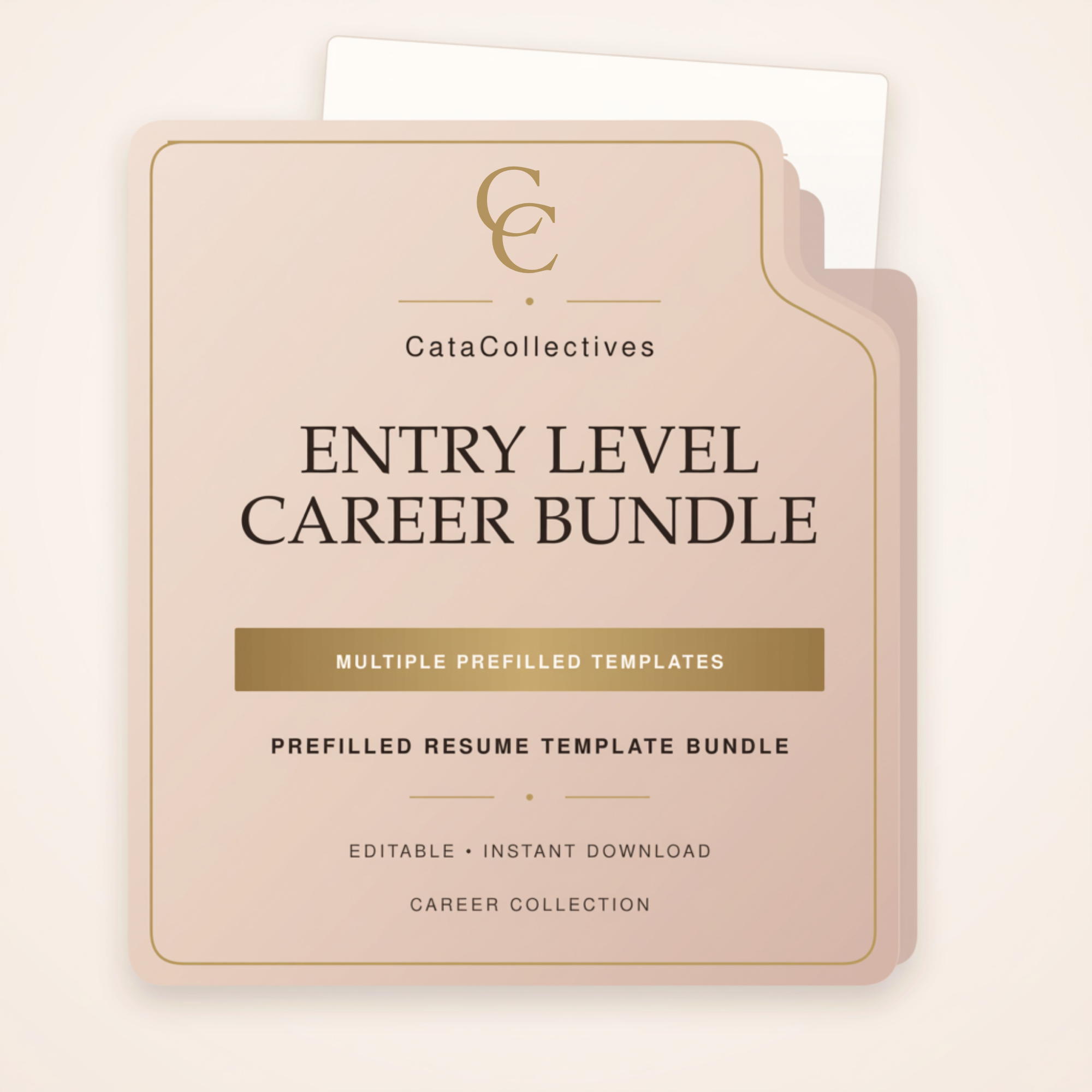 Entry Level Career Pre-Filled Template Bundle
