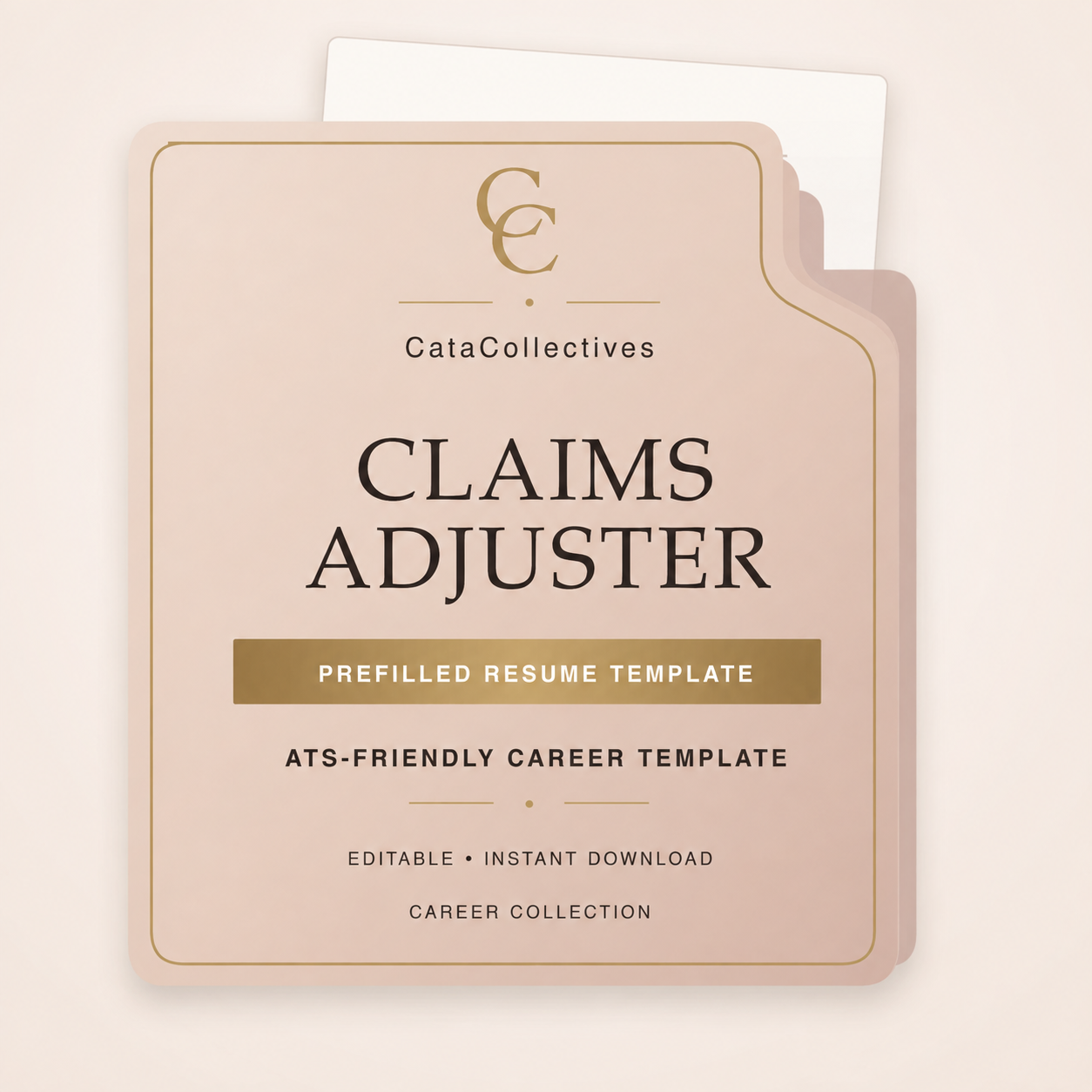 Claims Adjuster Pre-Filled Resume