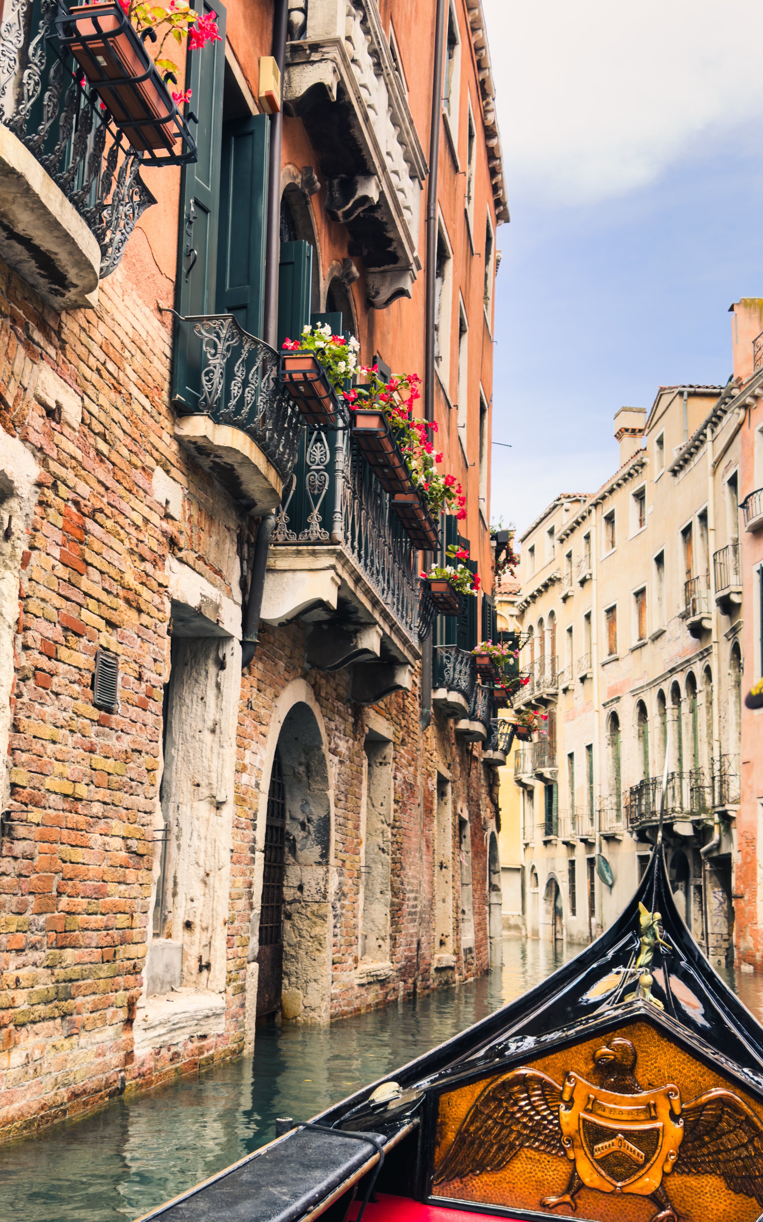 There's no quiet like a "Gondola in Venice" type of quiet.
