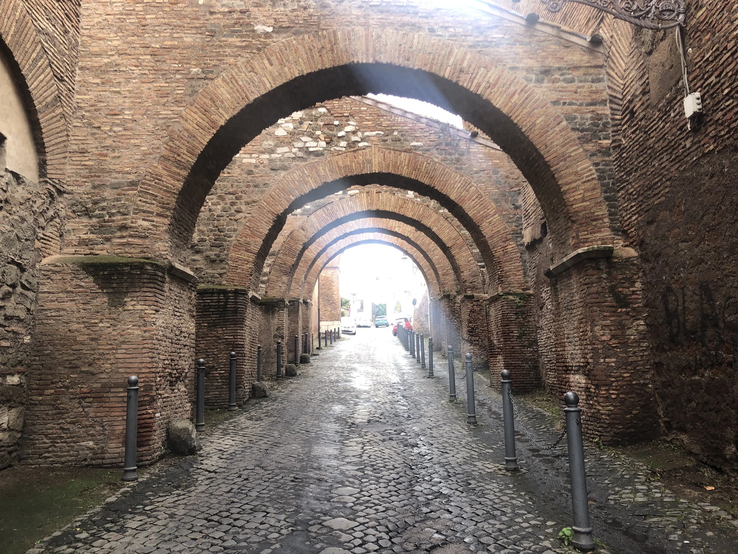 The flying buttresses at Celio