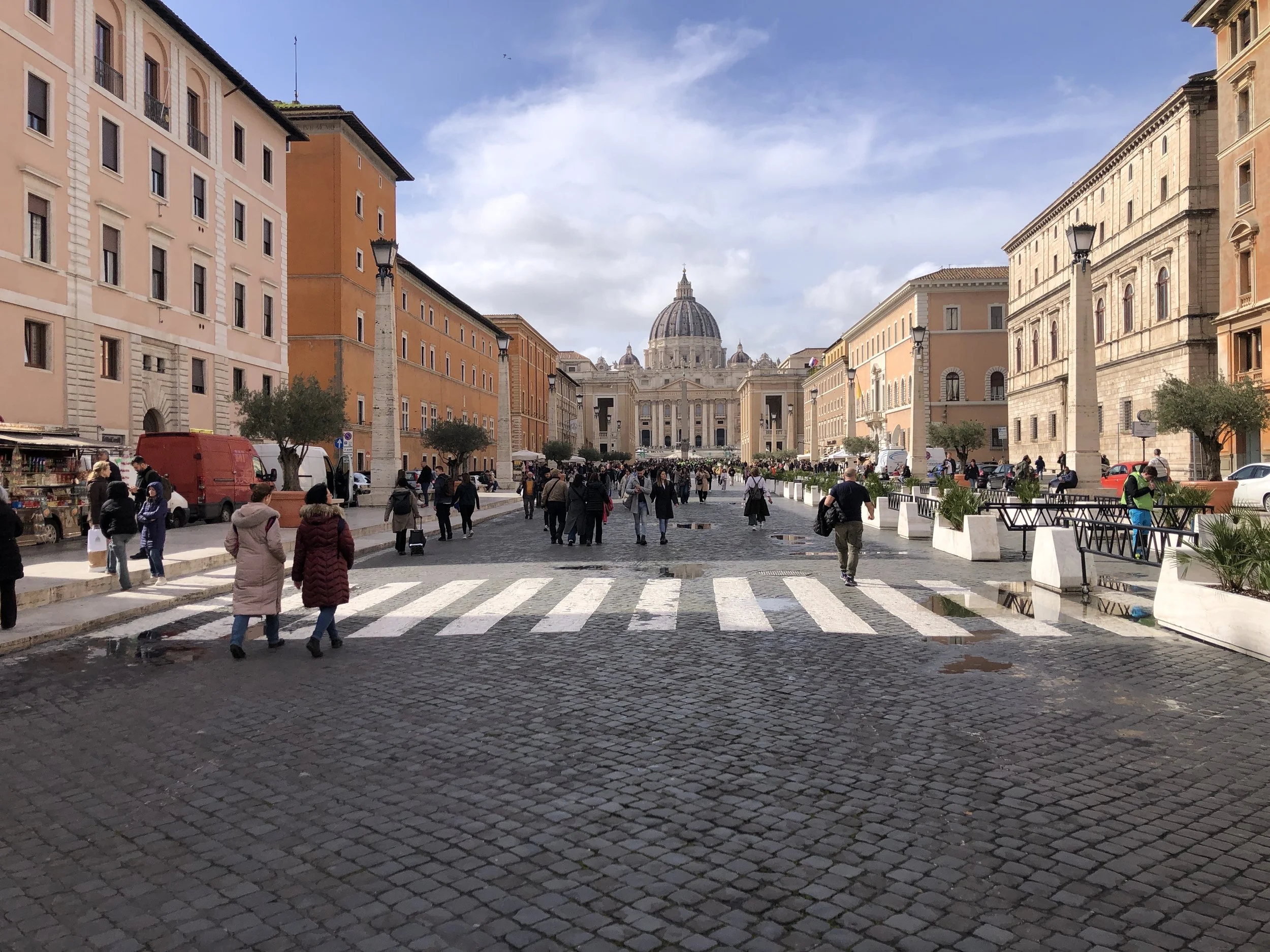 A look down Via Concilliazione
