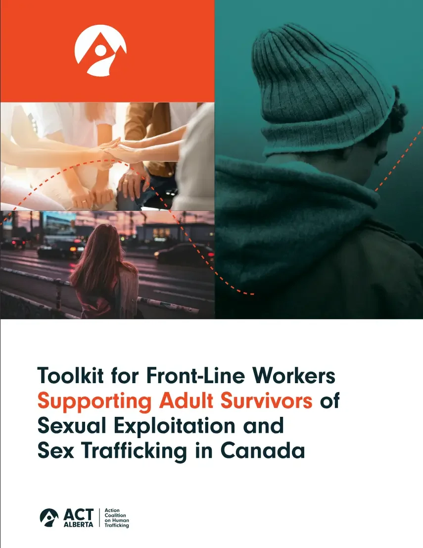 Cover page of sex trafficking toolkit