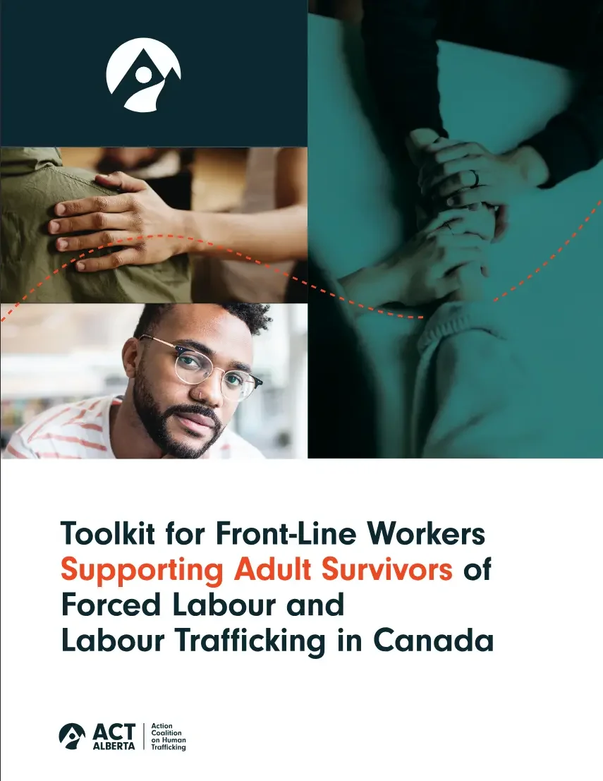 Cover page of labour trafficking toolkit