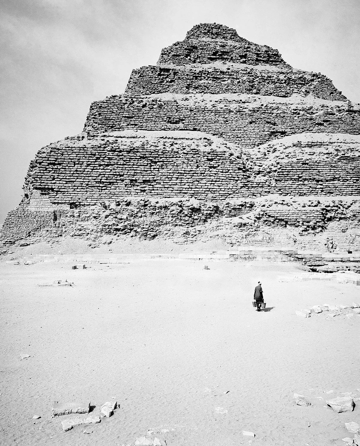 George Tchobanoglous, Survival in the Desert, inkjet print, 18 x 12 in