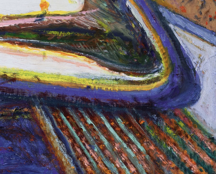 Wayne Thiebaud, Irrigation Pond.png