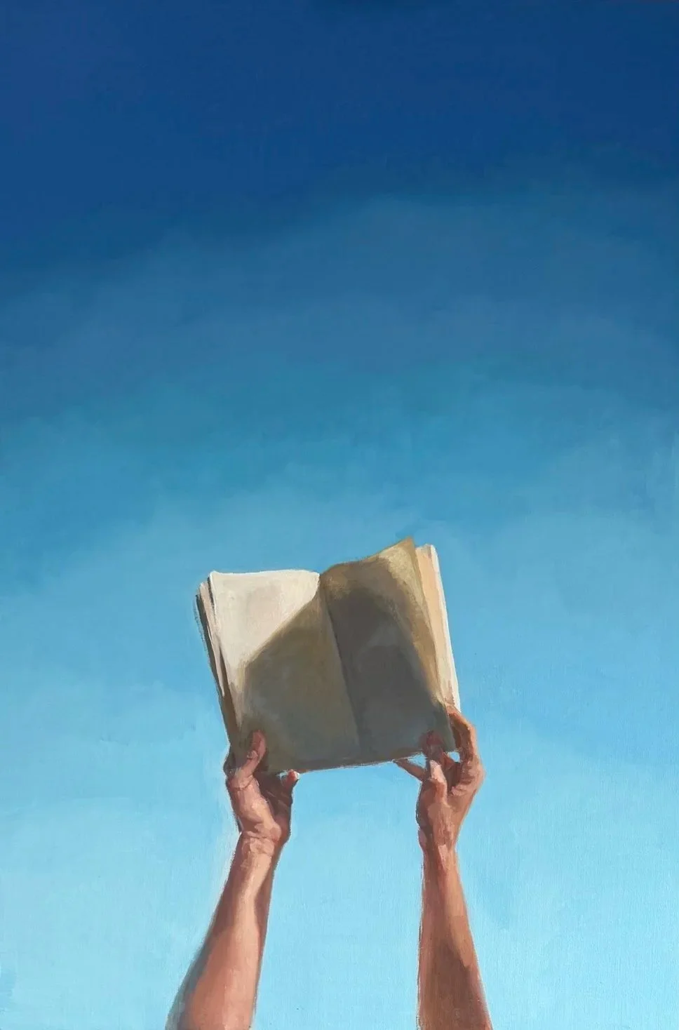 Ilaria Rosselli Del Turco, Paperback II, 2026, Oil on linen, 39.5 x 31.5 in