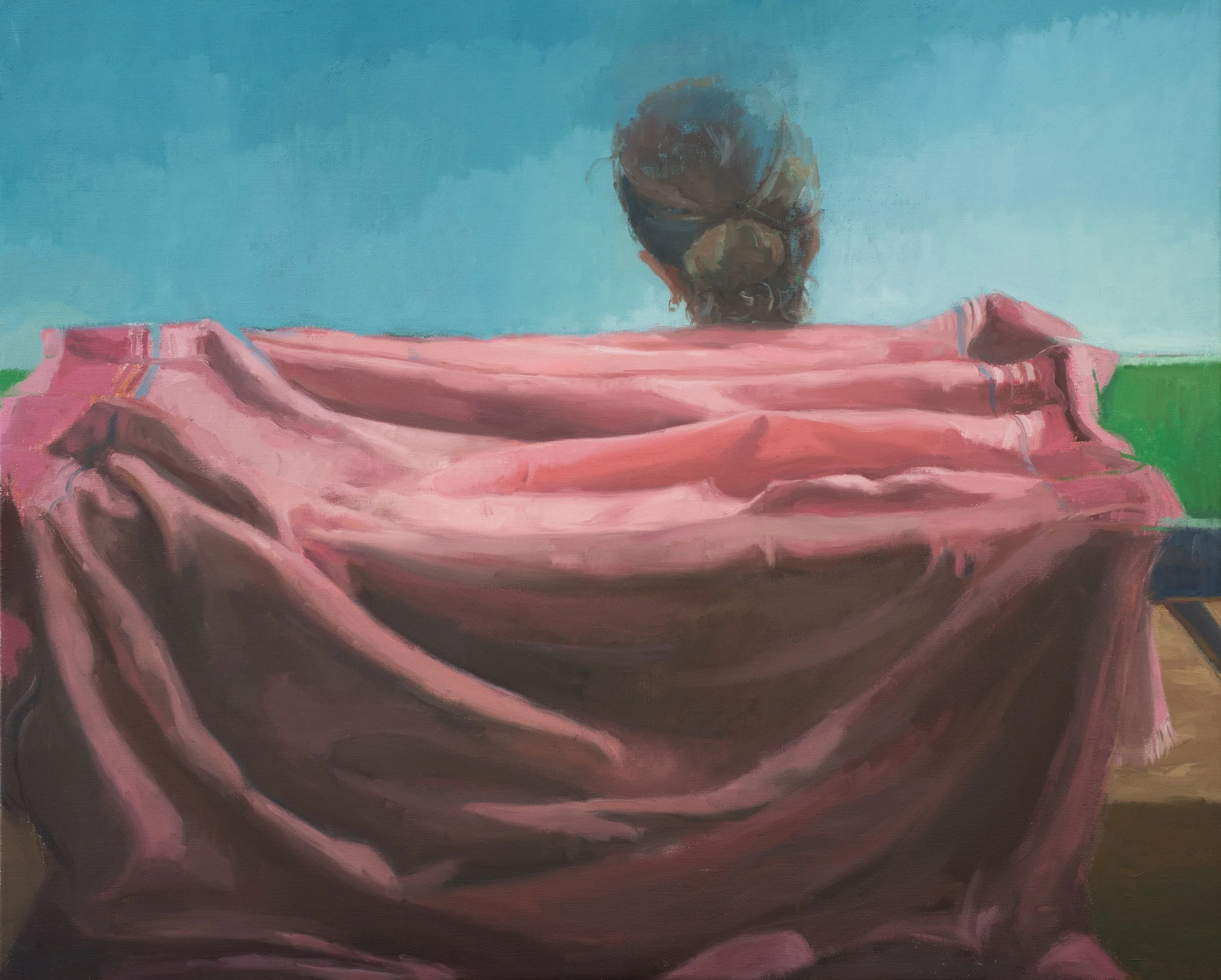 Ilaria Rosselli Del Turco, Sentimentale, 2026, Oil on linen, 28 x 33.85 in