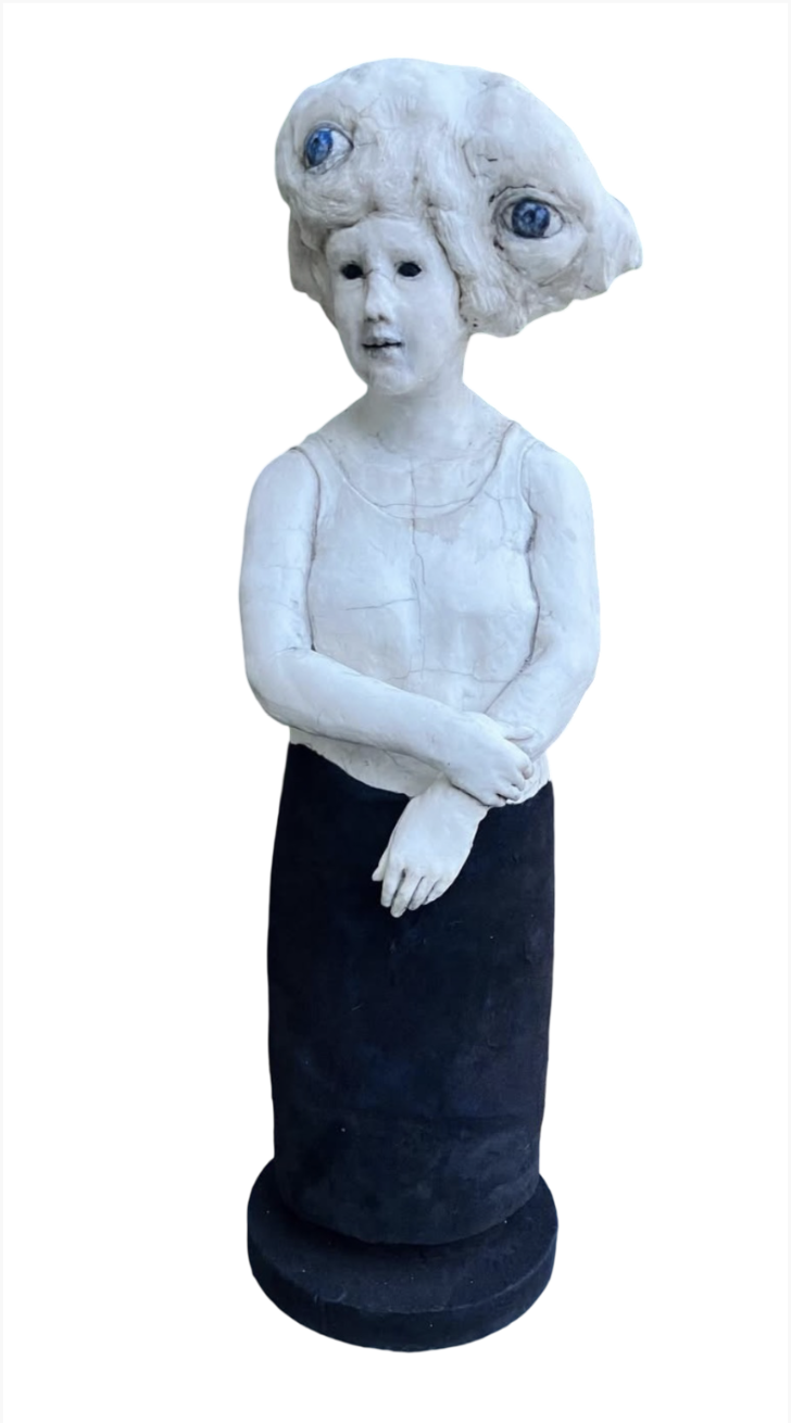 Margaret Keelan, Minds Eye, 2026, Porcelain, mixed media