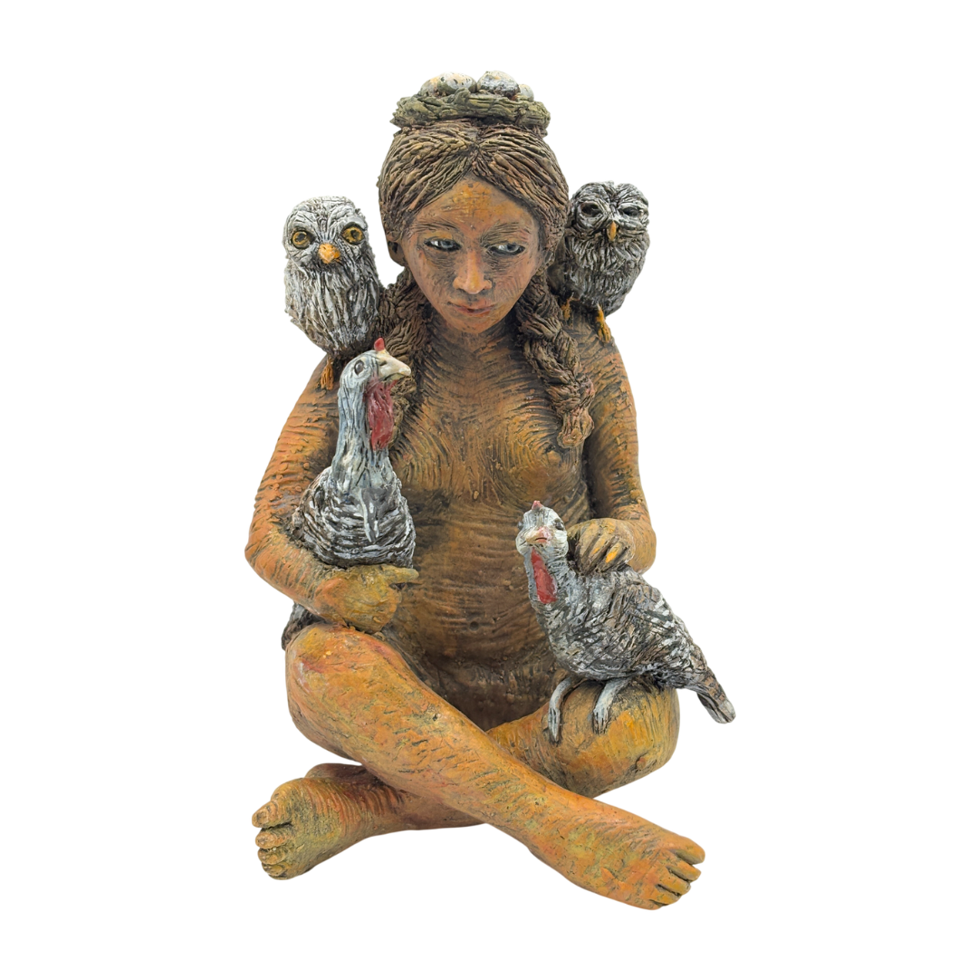 Janis Mars Wunderlich, Turkey Season, 2026
Ceramic and glazes, 8.5 x 6 x 8 in