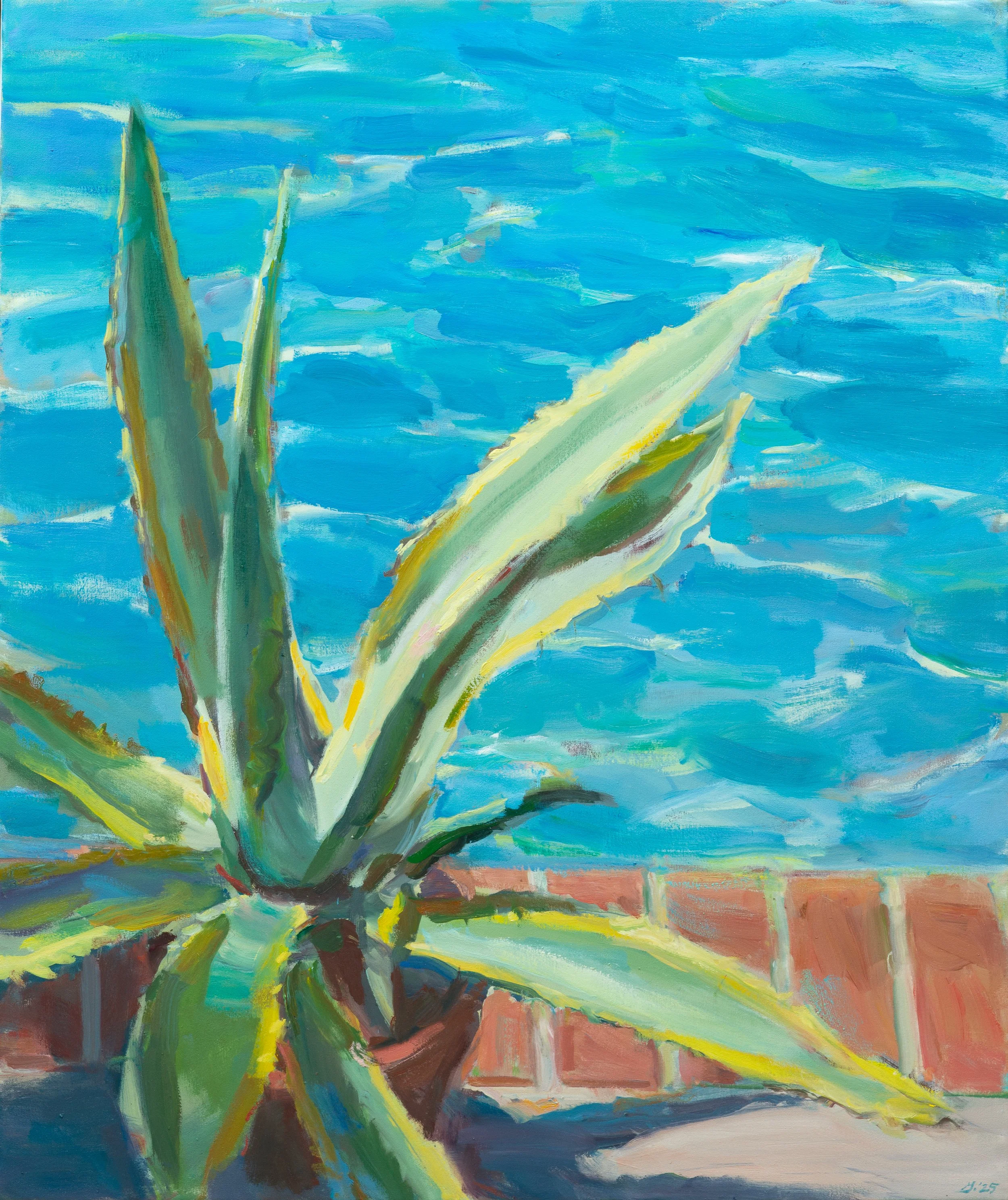 Boyd Gavin, Pool Detail, 2025 oil on canvas, 48 x 40 inches