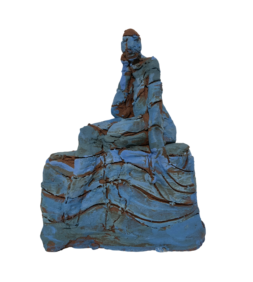 Susannah Israel, Mendocino, 2024, Ceramic, 7 x 8 x 4 in
