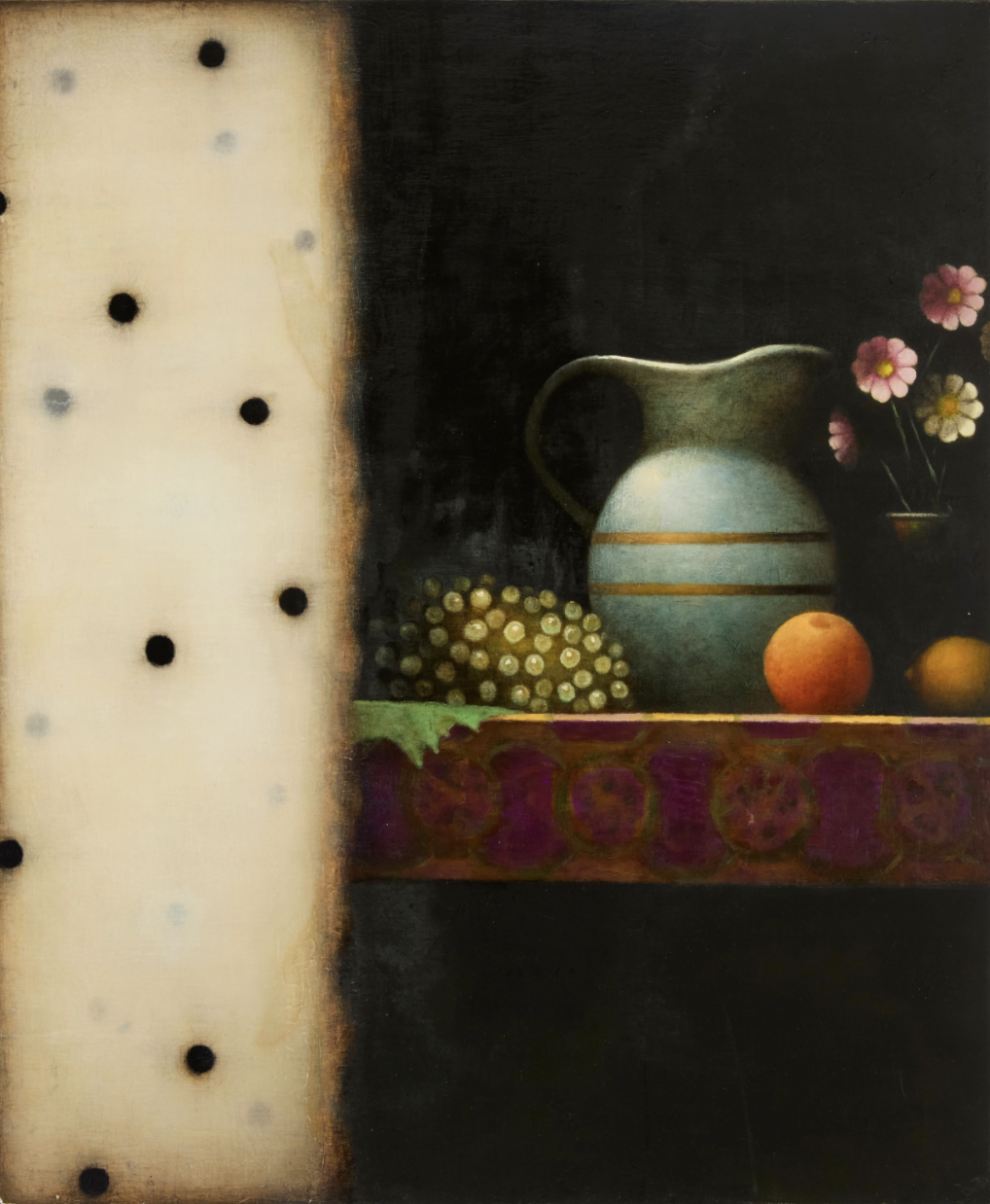 
Frank Damiano, Here and There, 1992, Oil on canvas, 36 x 30 in