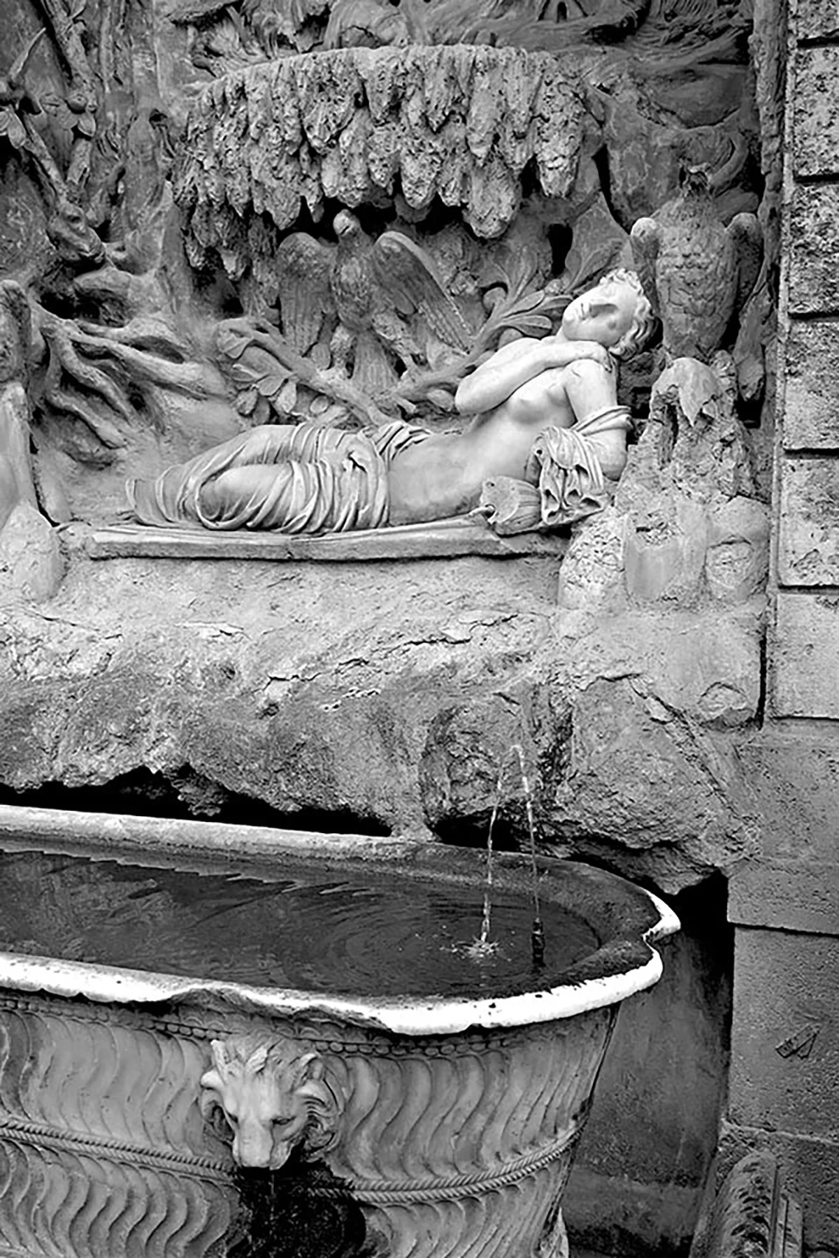 George Tchobanoglous, My Lady's Bath is Drawn, inkjet print, 18 x 12 in