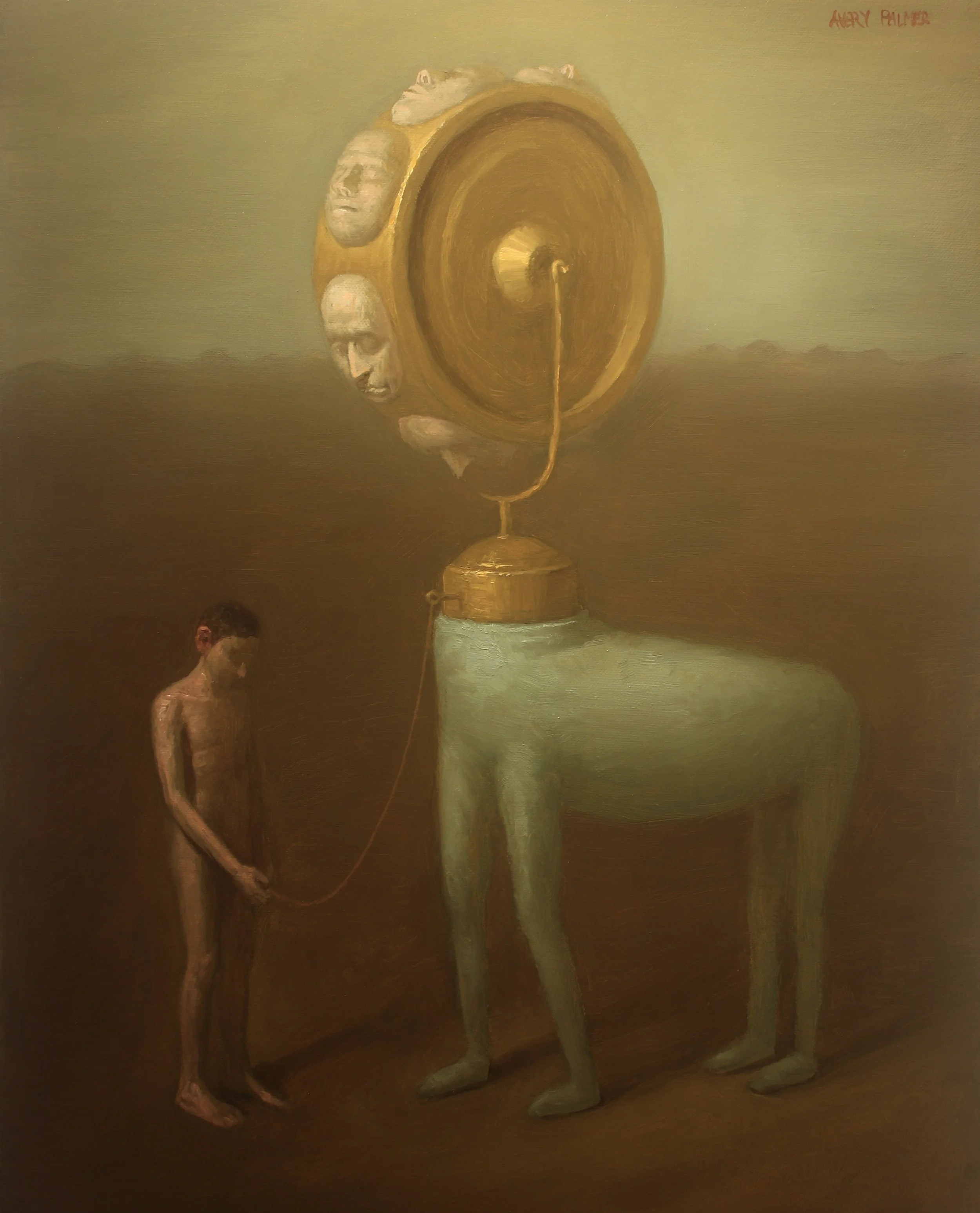 Avery Palmer, Iterations of Self, 2025, oil on canvas, 20 x 16 in