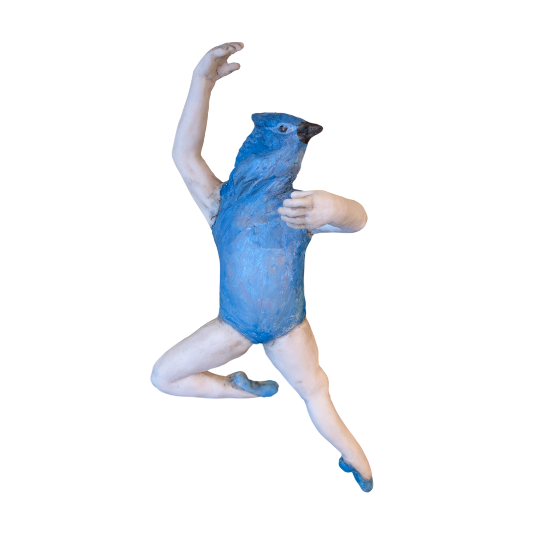 
Margaret Keelan, Bluebird Ballerina 3, 2026, Porcelain, 7.5 x 4 x 2.5 in 