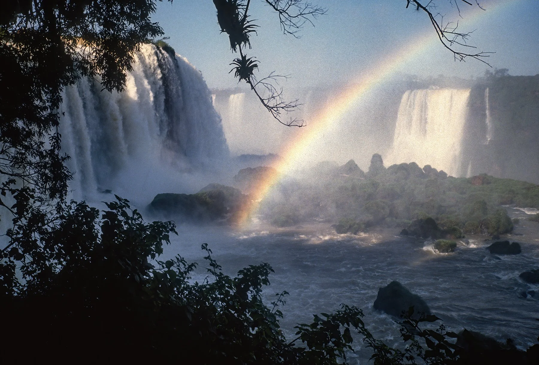 George Tchobanoglous, Iguassu Falls After Rain Event, inkjet print, 12 x 18 in