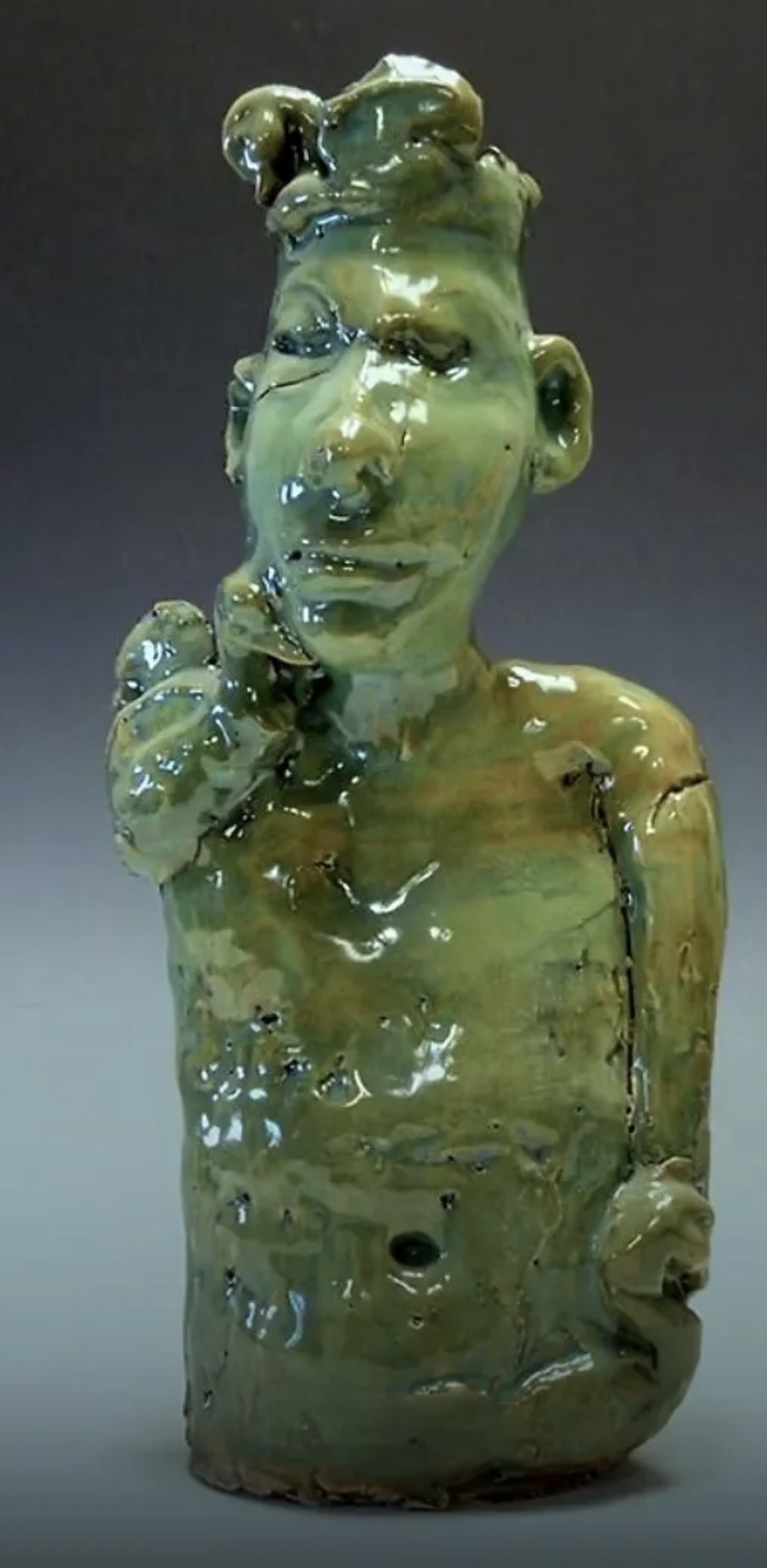 Susannah Israel, Goslings, 2017, Ceramic, 20 x 11 x 6 in