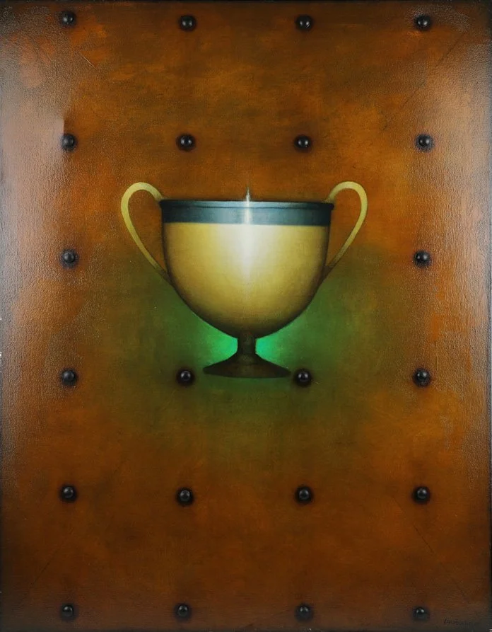 
Frank Damiano
White Vessell, 2001
Oil and wood on canvas
54 x 42 in