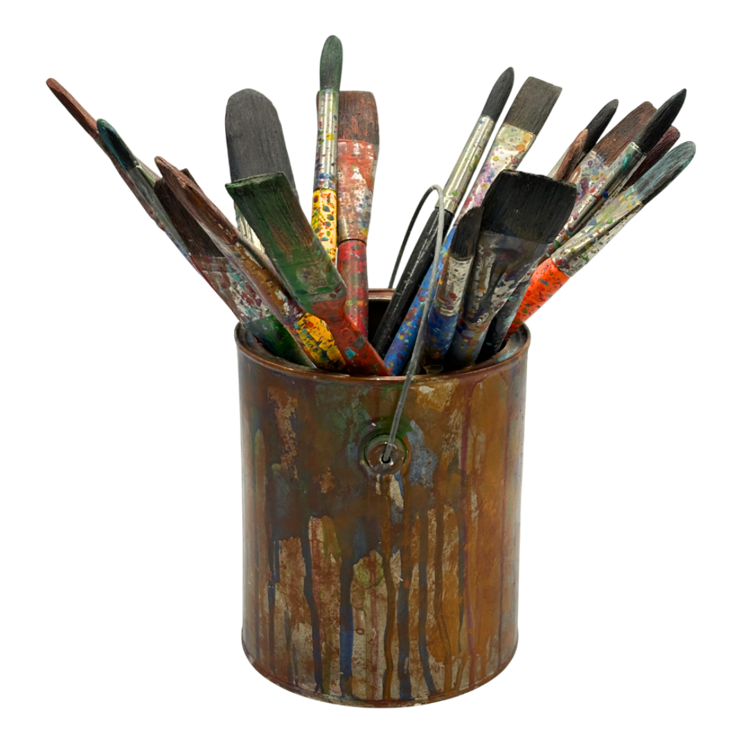 David Furman, Paint Can, 1994, Ceramic, 12 x 10 x 10 in