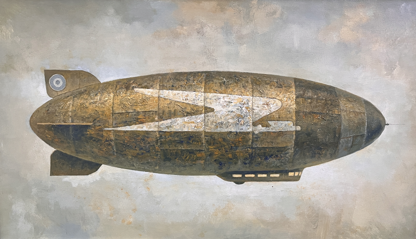 Gabriel Sainz, A.A. 02-25, 2025, acrylic on canvas, 16 x 27.75 in