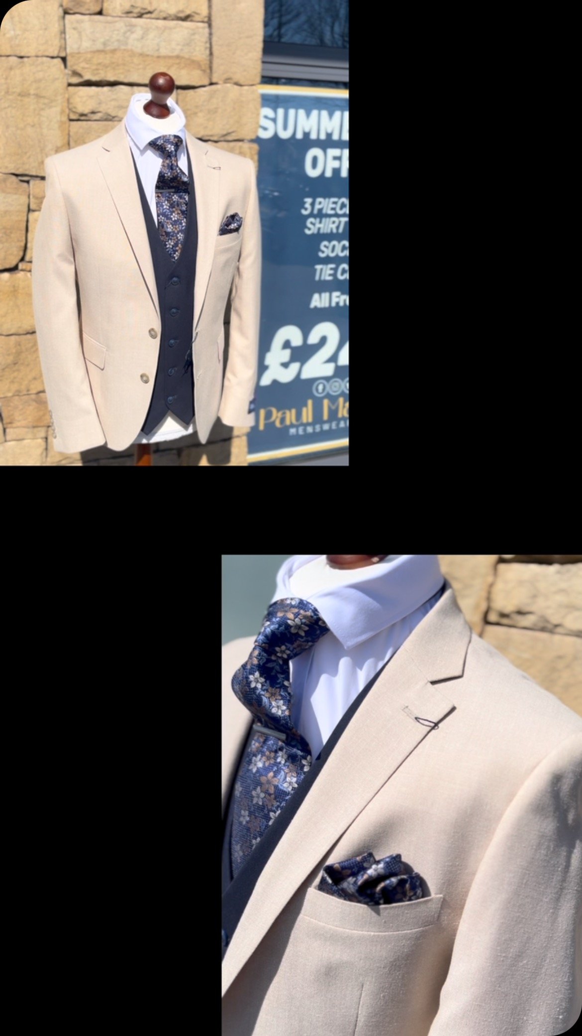 Breeze through summer in style with our Daniel Graham linen suits — lightweight, sharp, and built for sunny days.
#summerstyle #danielgraham #linenluxury #paulmartinmenswear #fyp #trendingreels #fashion #menswear