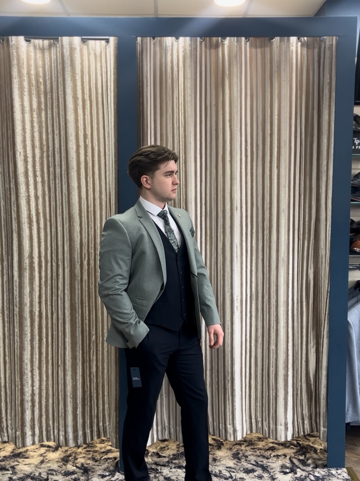 Which one are you choosing 👀

Level up your look with our new 6th Sense jackets 👔

Styled with a navy trouser and waistcoat, it&rsquo;s the perfect balance of sharp and versatile &mdash; whether it&rsquo;s a wedding, race day or a big occasion.

On