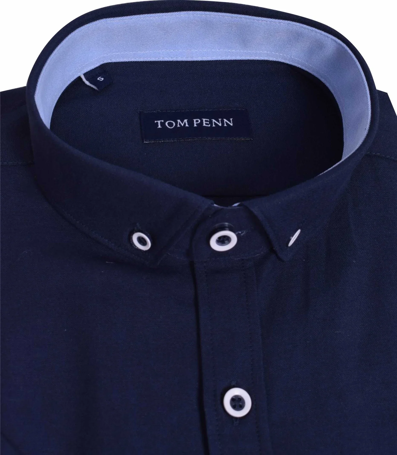 Tom Penn Navy Short Sleeve Shirt