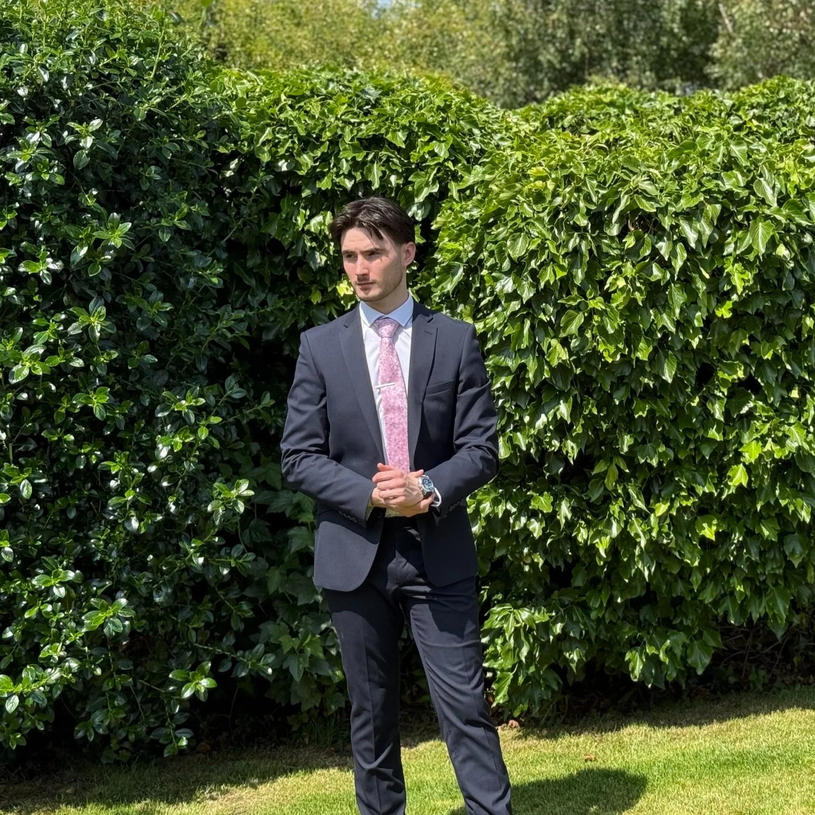 Daniel Graham Navy Suit