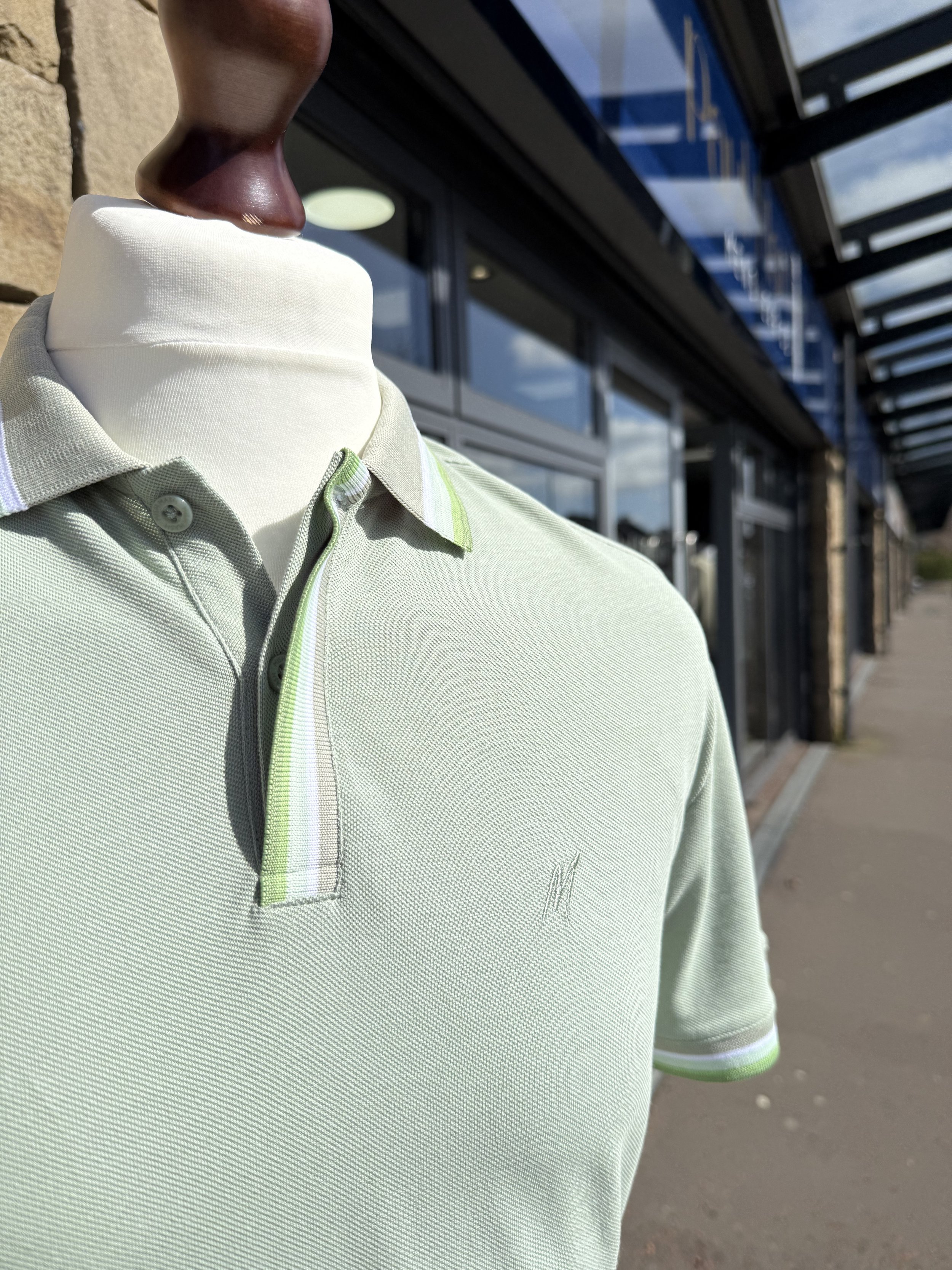 Mish Mash Light Green Polo