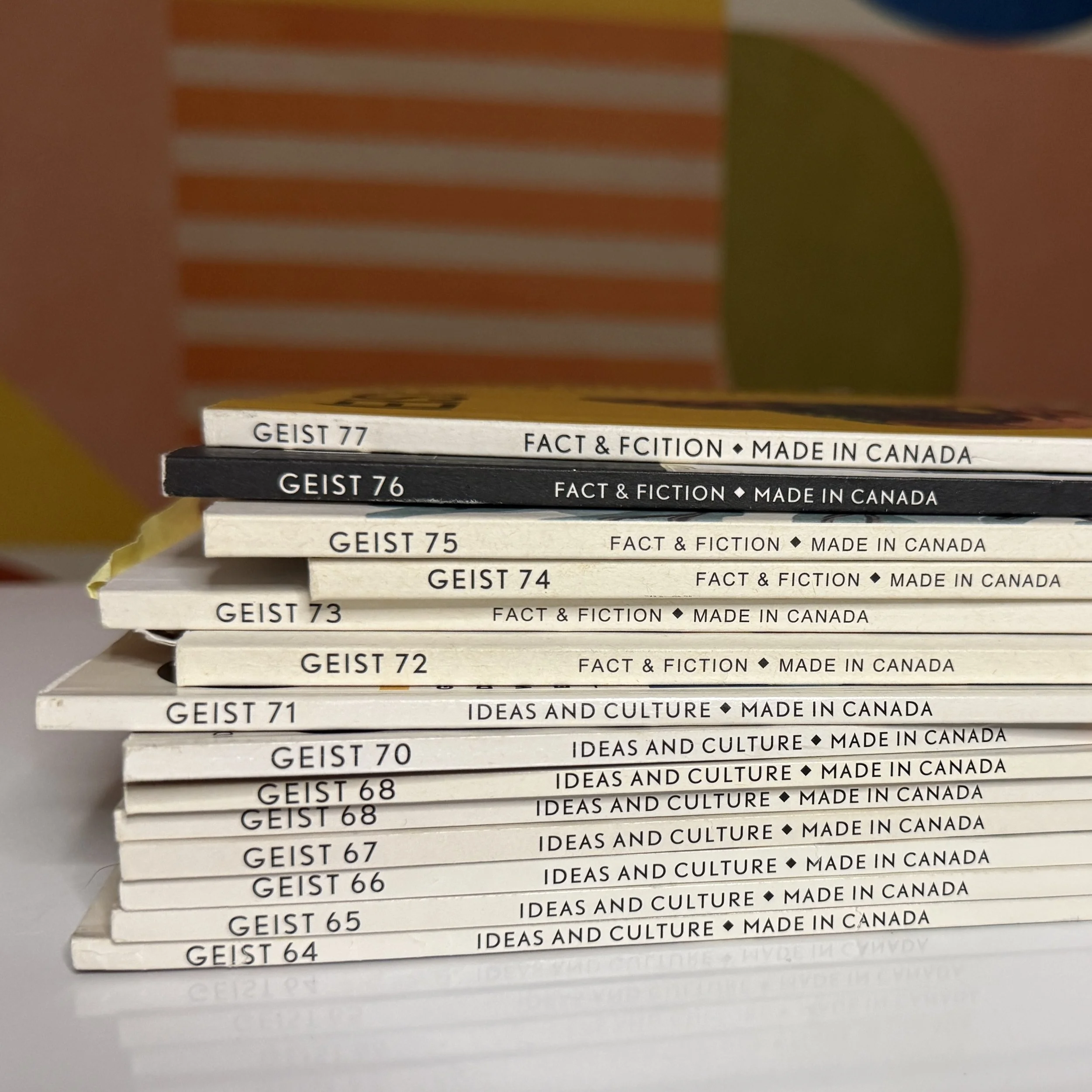 Book reviews and other musings in Geist magazine